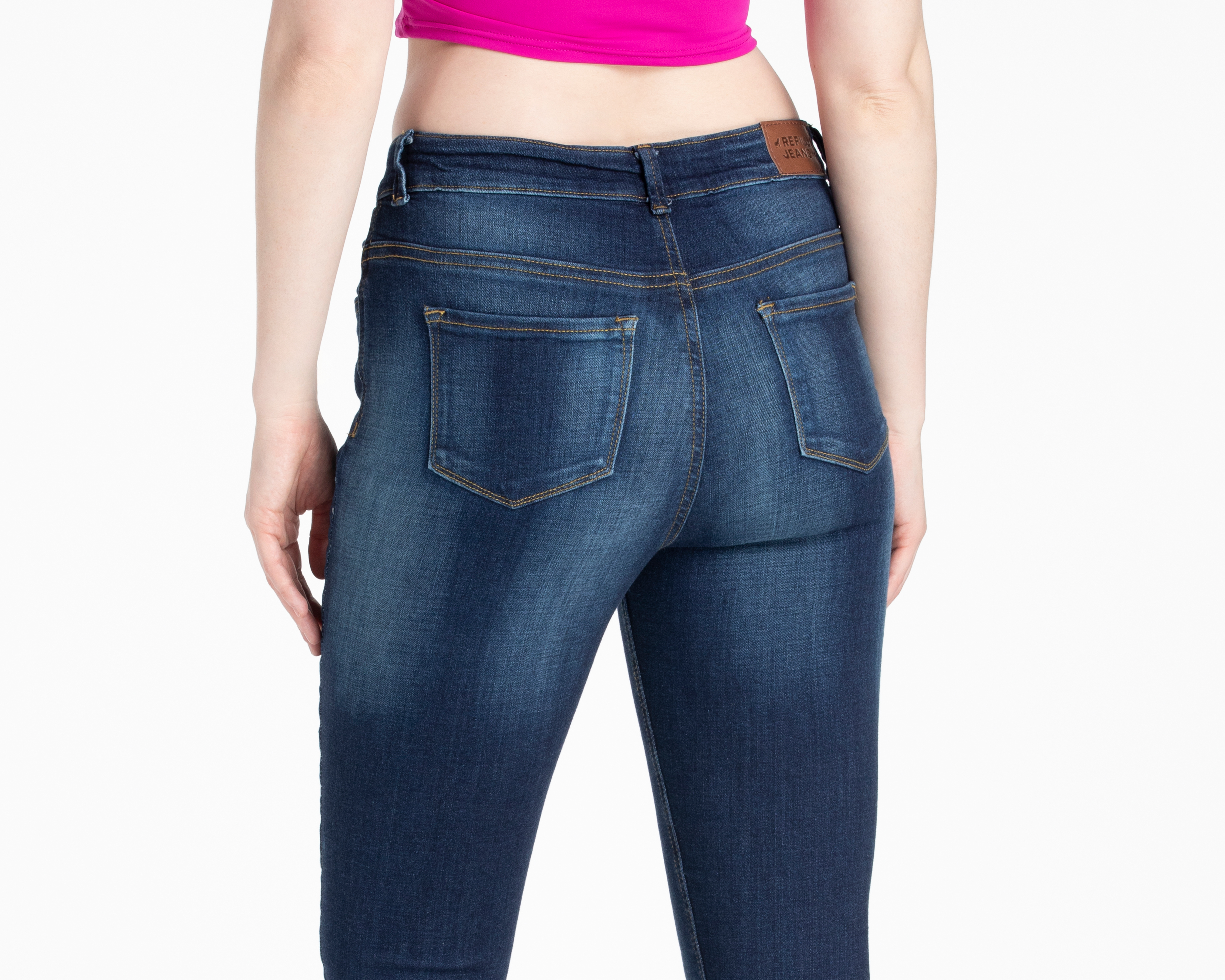 Foto 6 pulgar | Foto 5 | Jeans Skinny Refill para Mujer