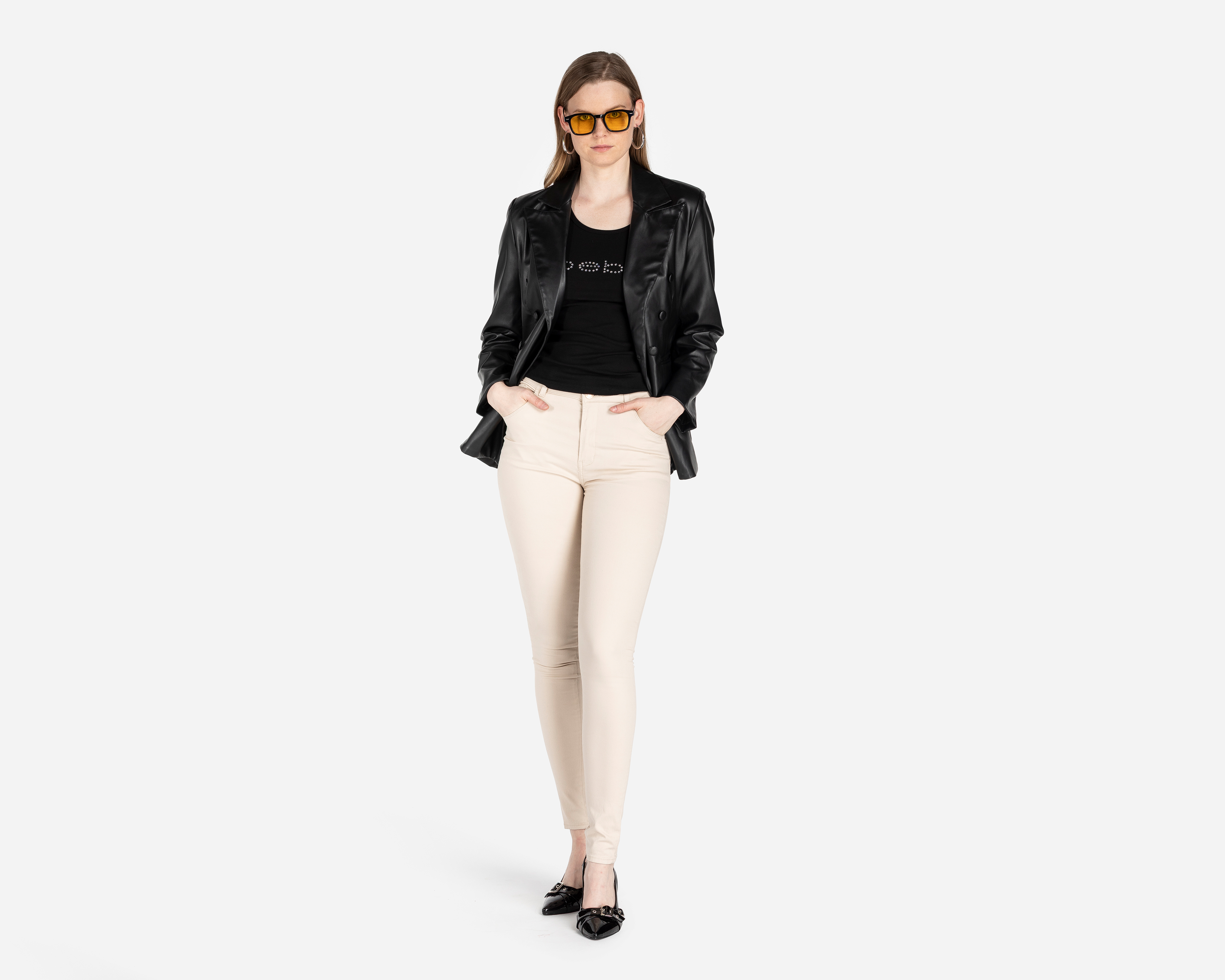 Foto 3 pulgar | Foto 2 | Jeans Súper Skinny Oggi para Mujer