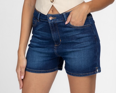 Foto 4 | Foto 4 | Short de Mezclilla Refill para Mujer