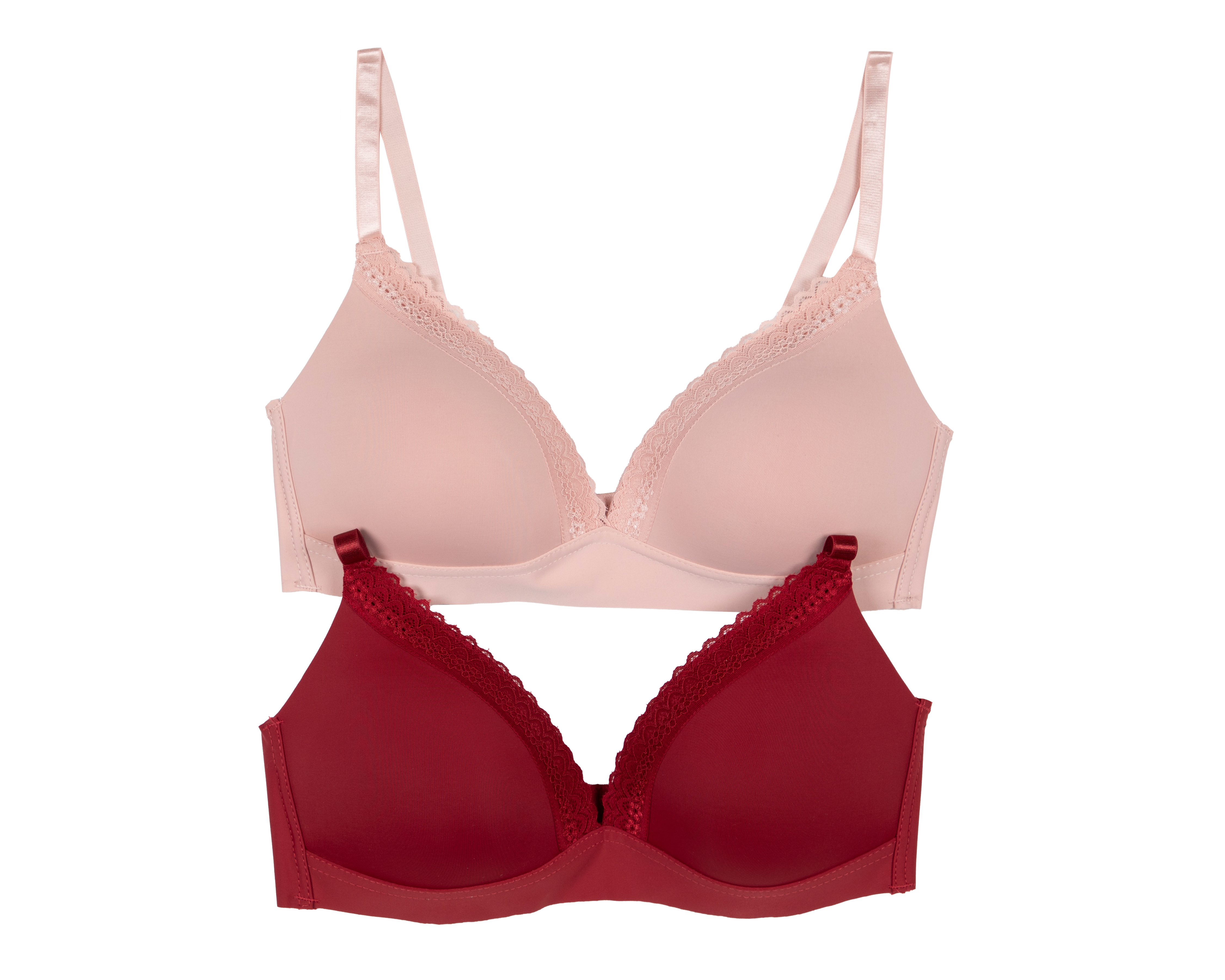 Brasier con Varilla Prima Valentina Copa Completa para Mujer 2 Pack