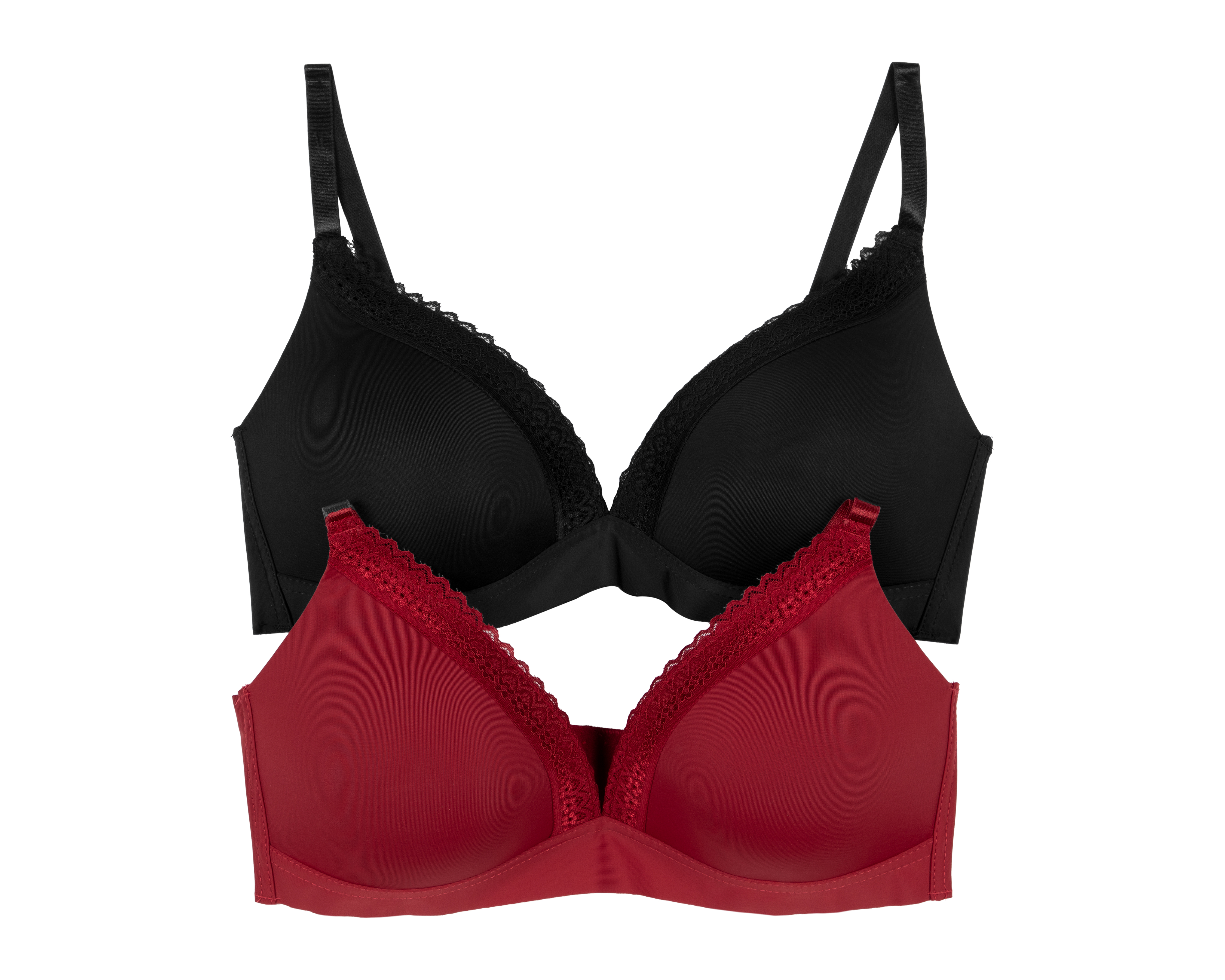 Foto 1 | Foto 1 | Brasier con Encaje Prima Valentina Copa Completa 2 Piezas