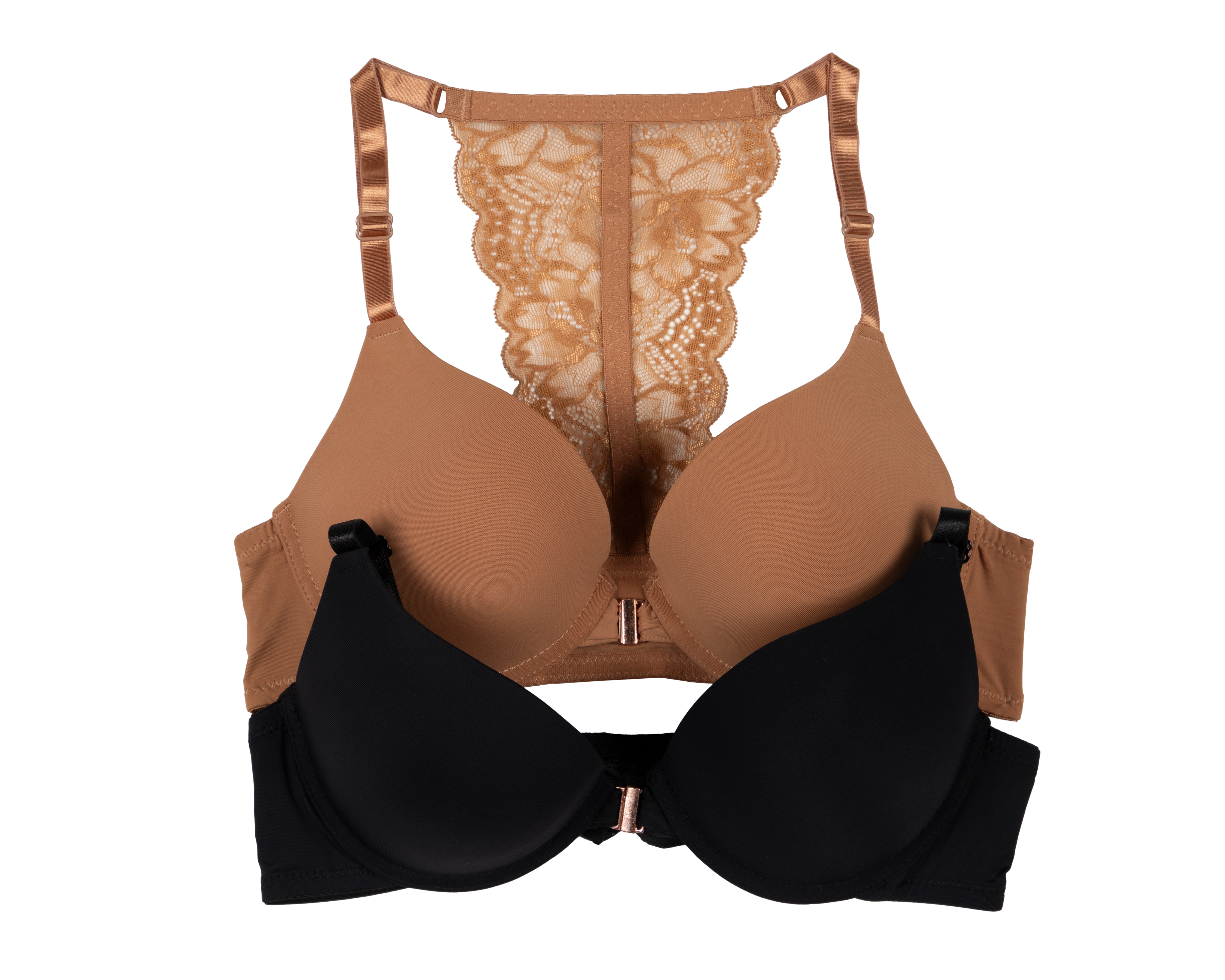 Foto 2 pulgar | Foto 1 | Brasier con Encaje Prima Valentina Push Up 2 Pack