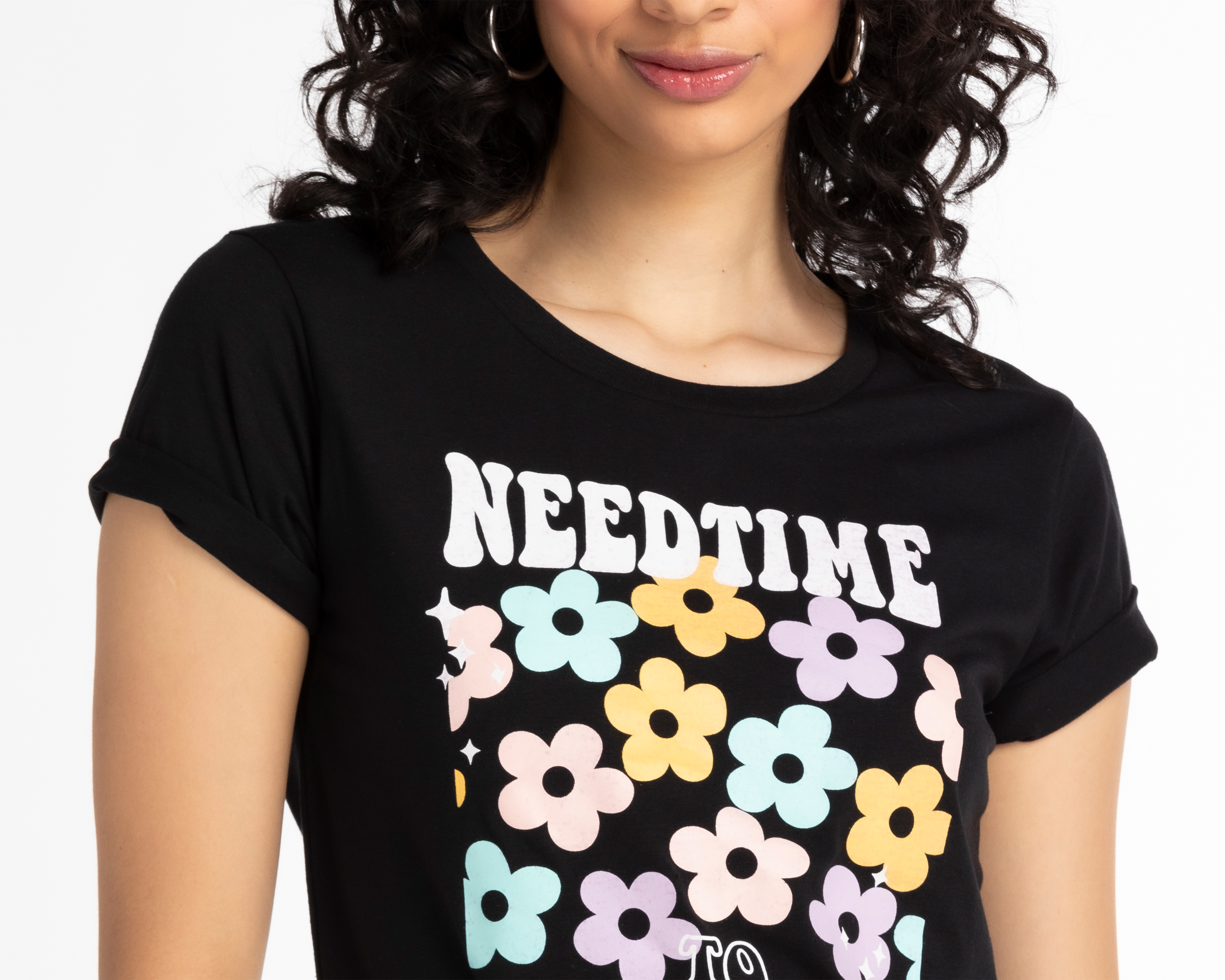 Foto 5 pulgar | Foto 4 | Playera 18 Forever Manga Corta con Estampado