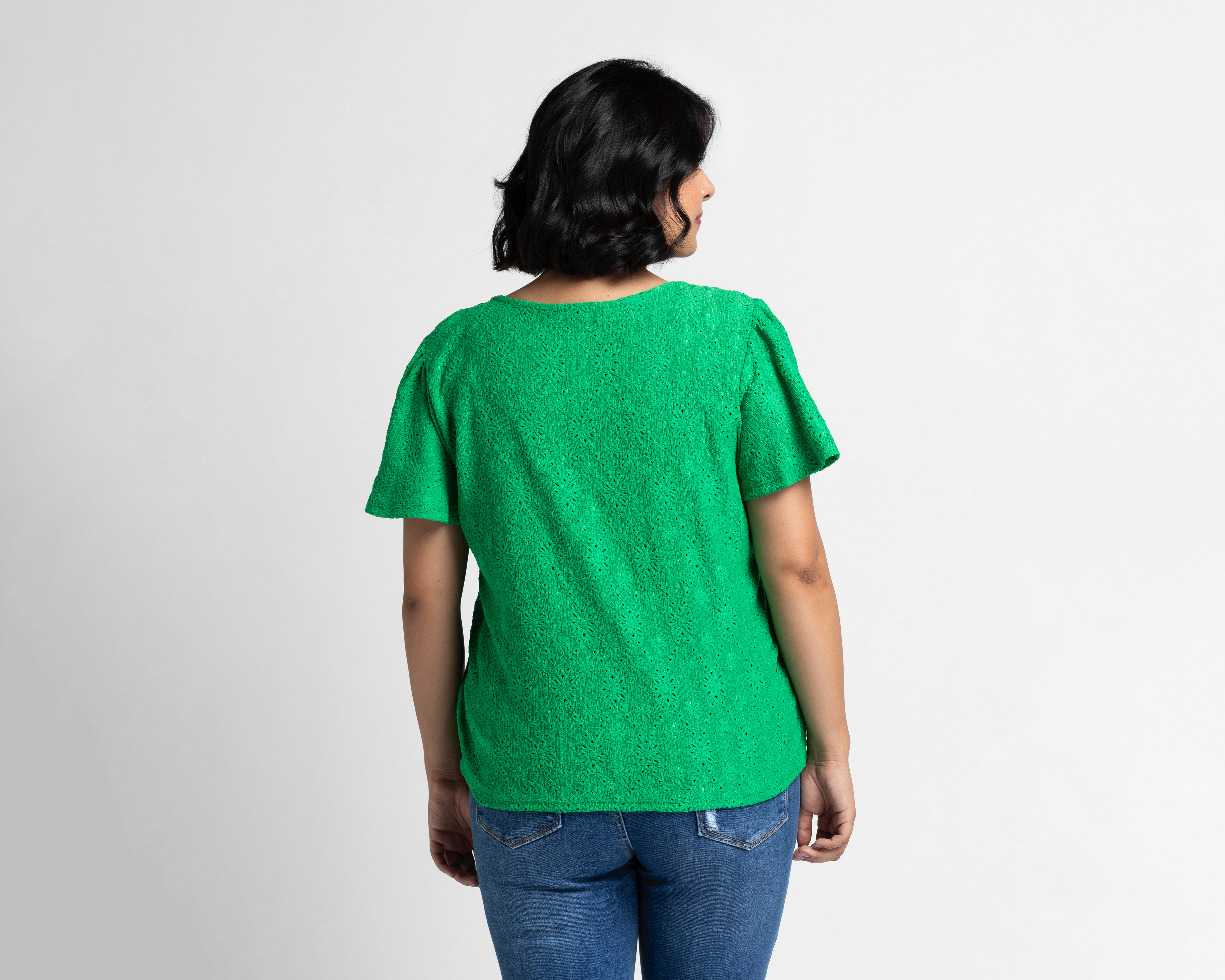 Foto 4 pulgar | Foto 3 | Blusa con Collar Lady Sun para Mujer
