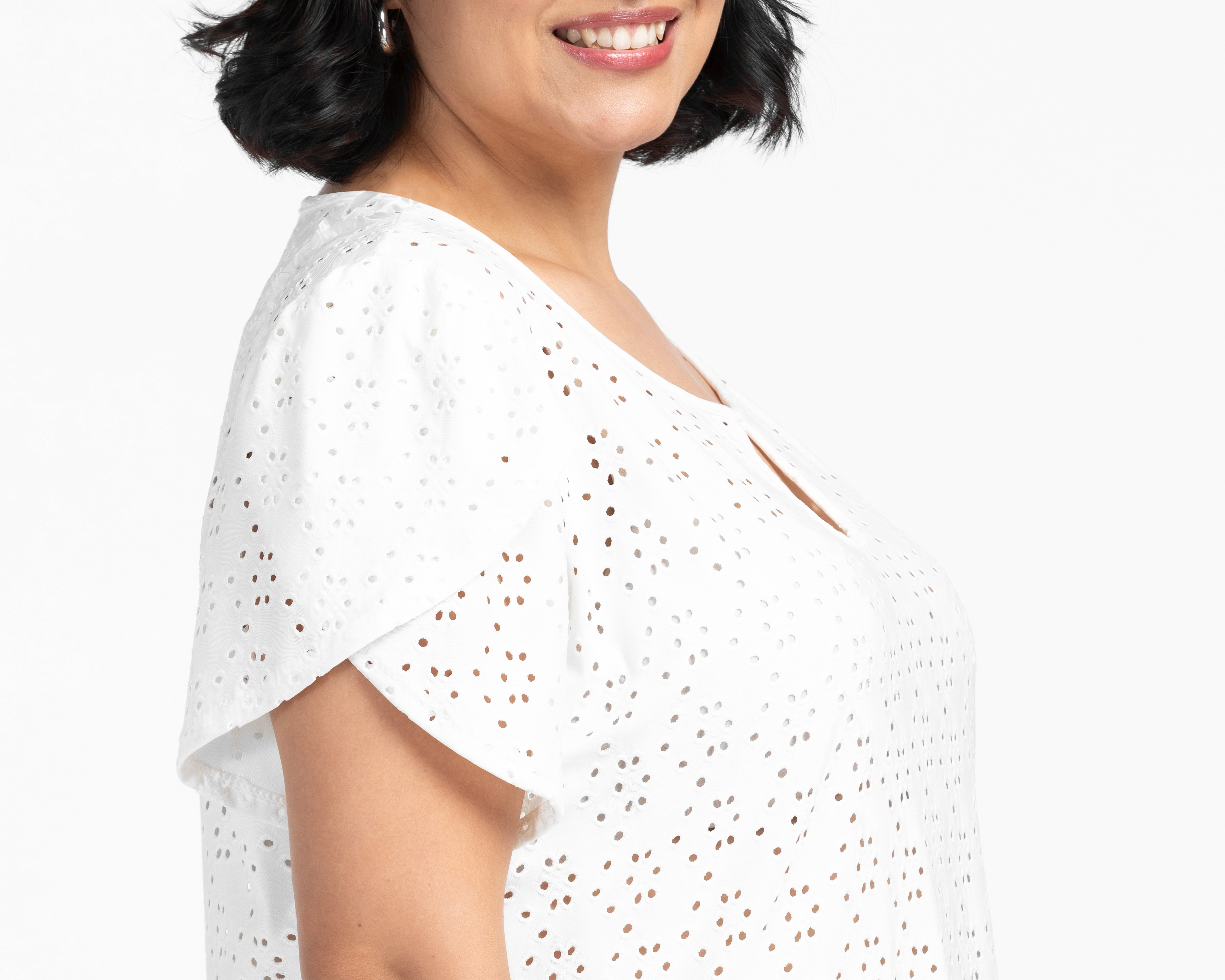 Foto 5 pulgar | Foto 4 | Blusa Manga Corta Lady Sun para Mujer