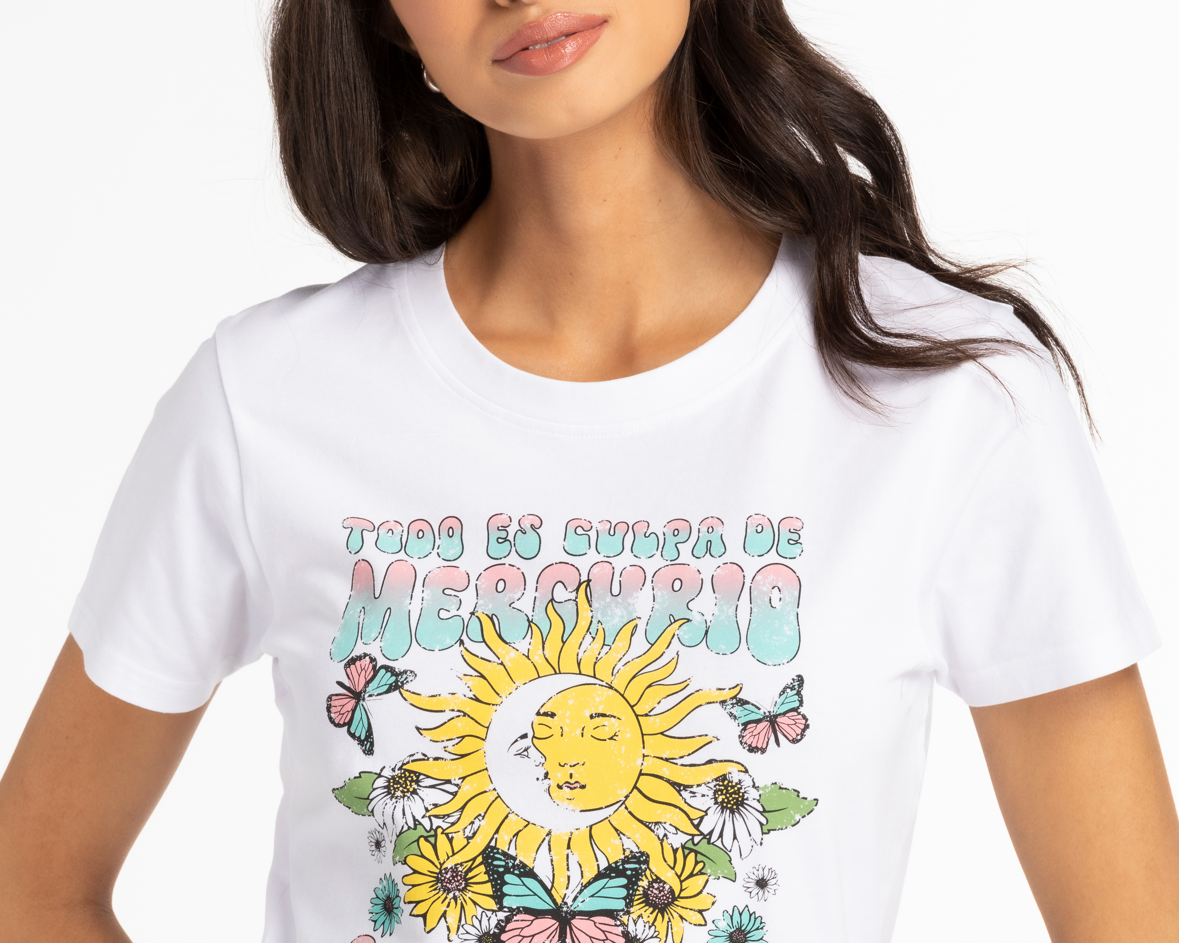 Foto 5 pulgar | Foto 4 | Playera Refill Manga Corta Estampada