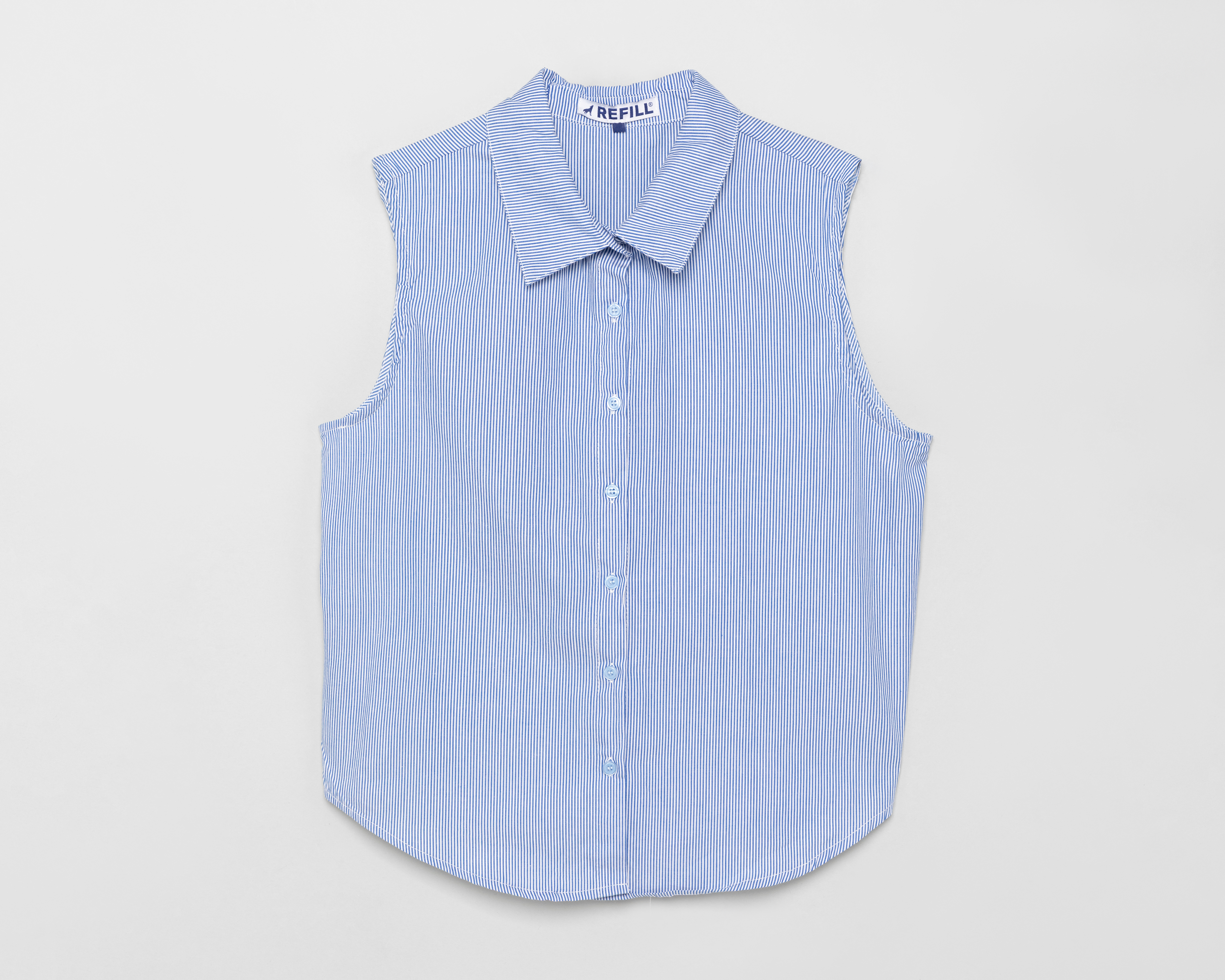 Blusa Azul Refill para Mujer
