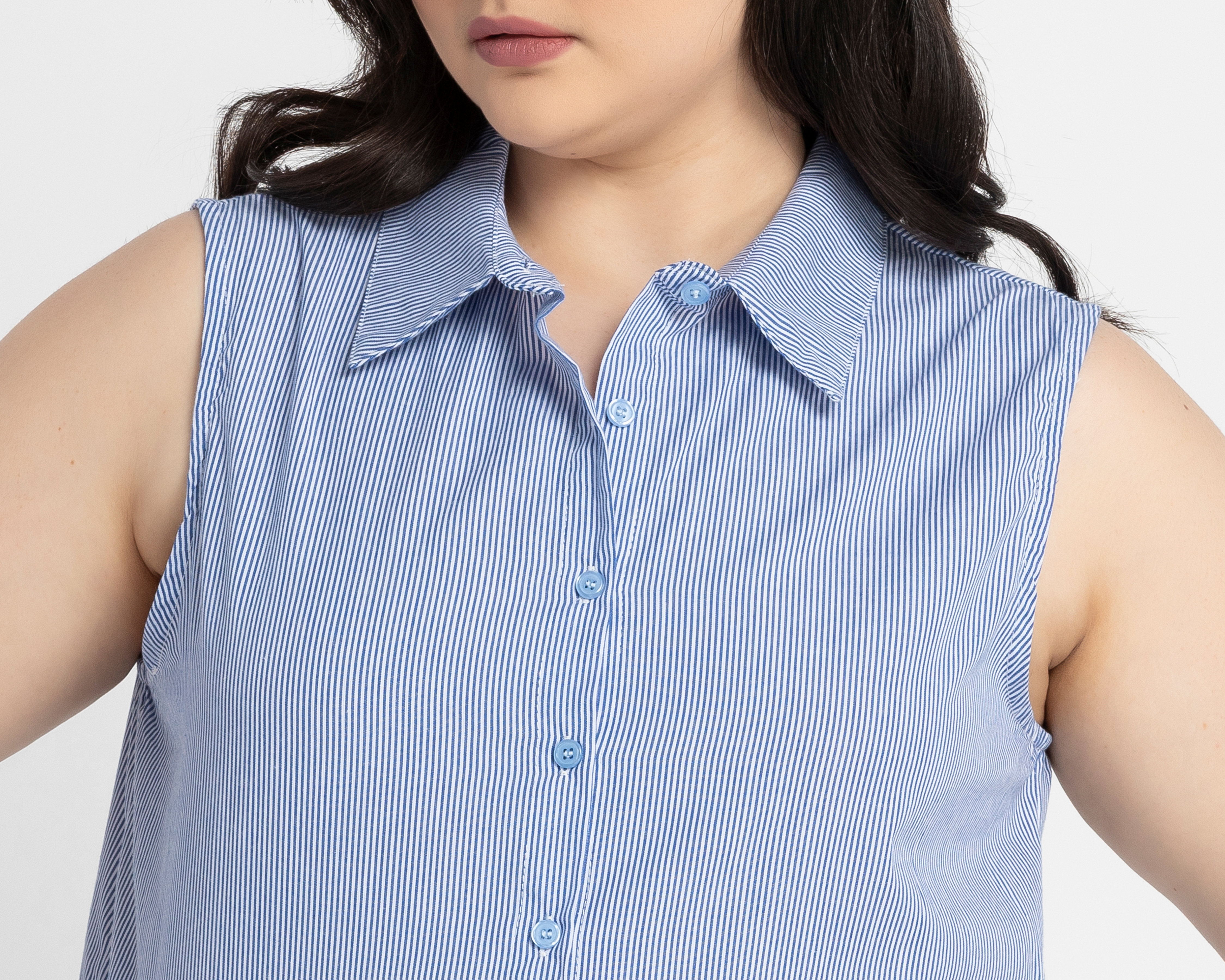 Foto 4 | Foto 4 | Blusa Azul Refill para Mujer