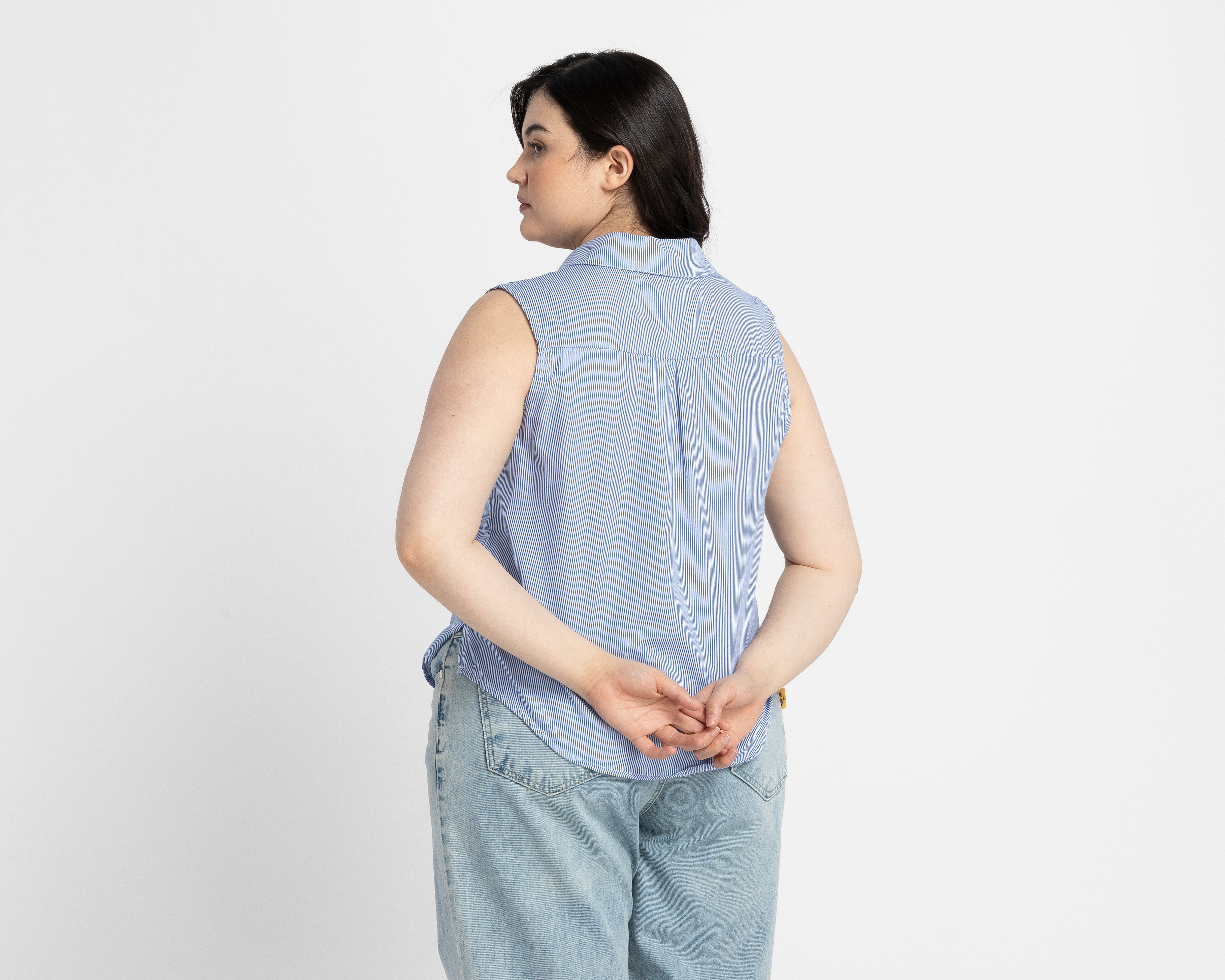 Foto 5 | Foto 5 | Blusa Azul Refill para Mujer