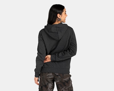 Foto 3 | Foto 3 | Sudadera de Algodón Gris Refill para Mujer