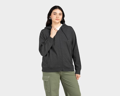 Foto 4 | Foto 4 | Sudadera de Algodón Gris Refill para Mujer