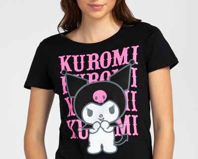 Foto 3 | Foto 3 | Playera Estampada Kuromi para Mujer
