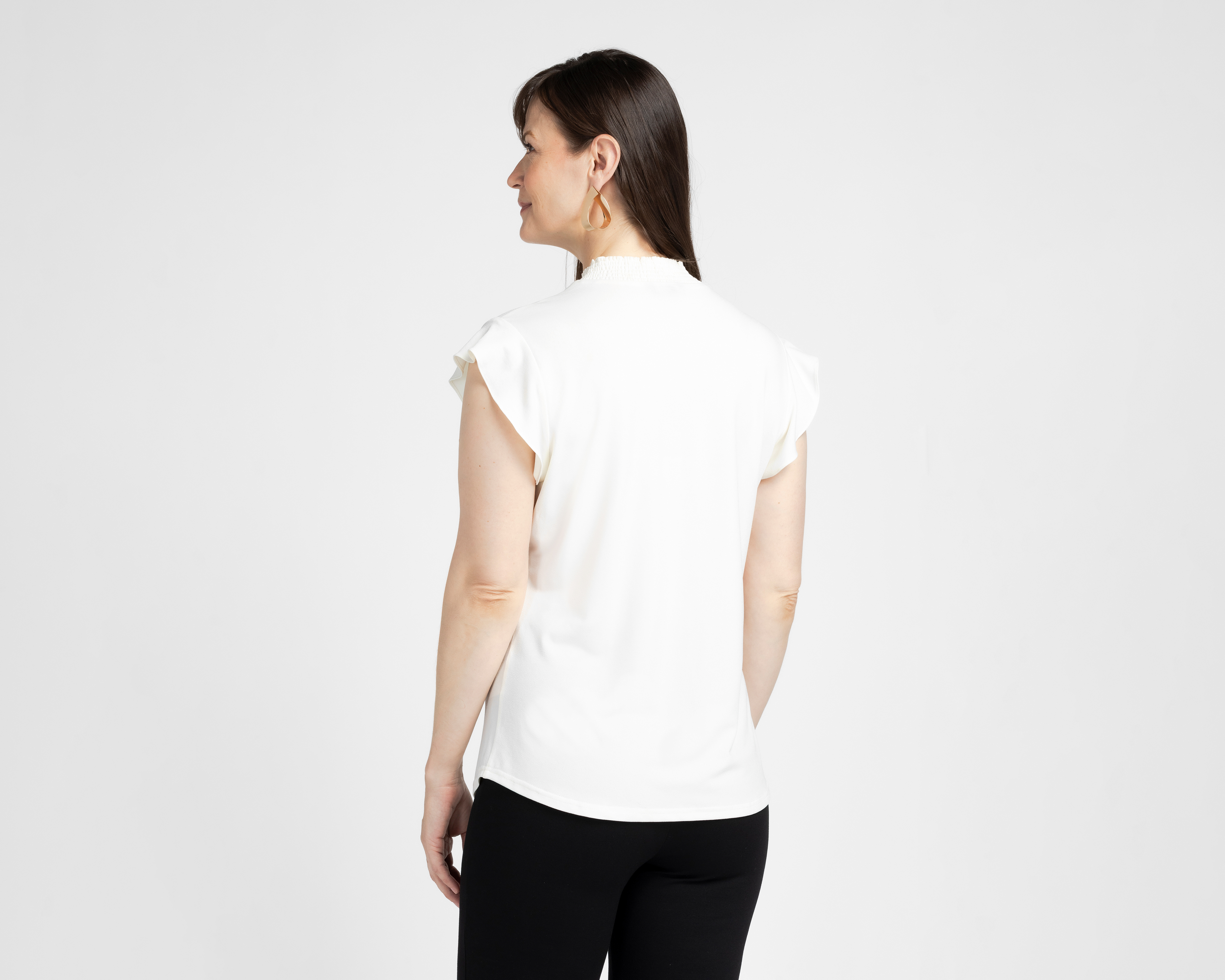 Foto 4 pulgar | Foto 3 | Blusa Sahara Manga Corta para Mujer