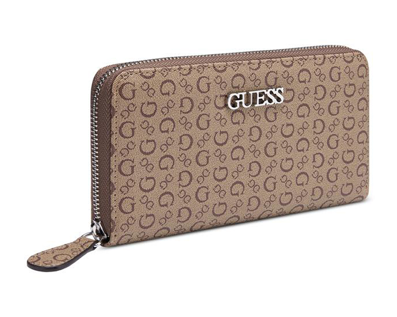 Foto 3 pulgar | Foto 2 | Cartera para Mujer Guess Café