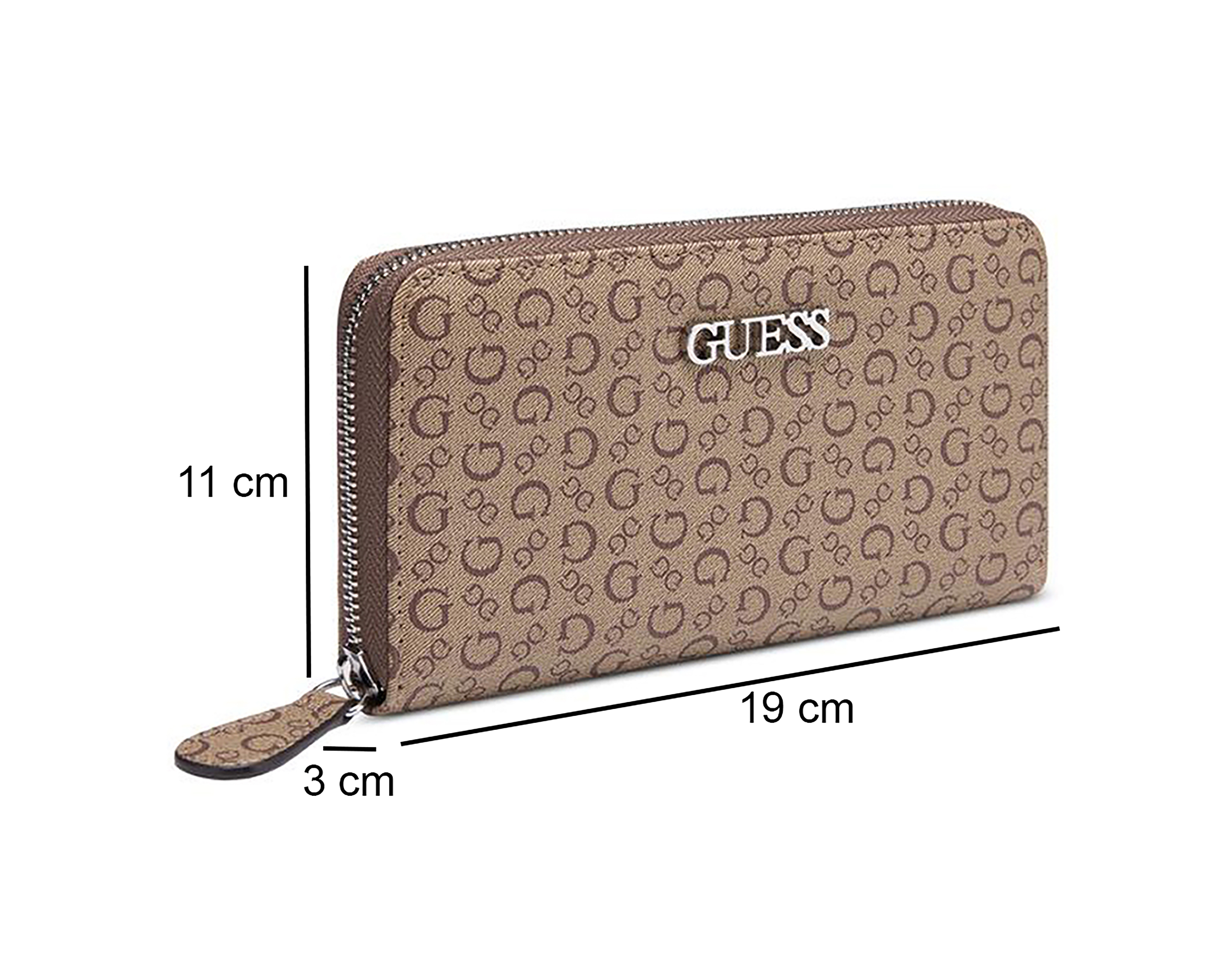 Foto 5 | Foto 5 | Cartera para Mujer Guess Café
