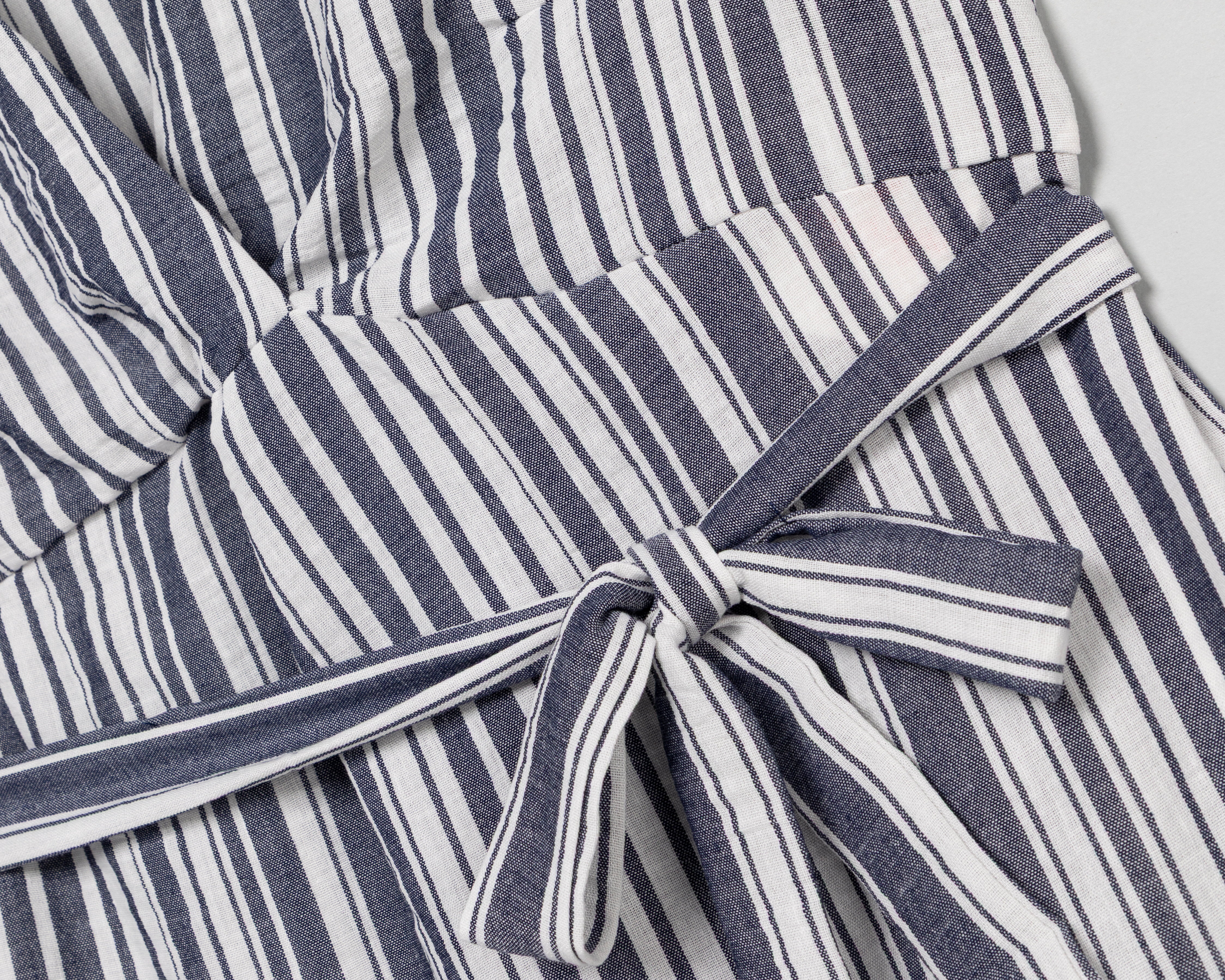 Foto 4 pulgar | Foto 3 | Vestido de Maternidad a Rayas Mamá Bella