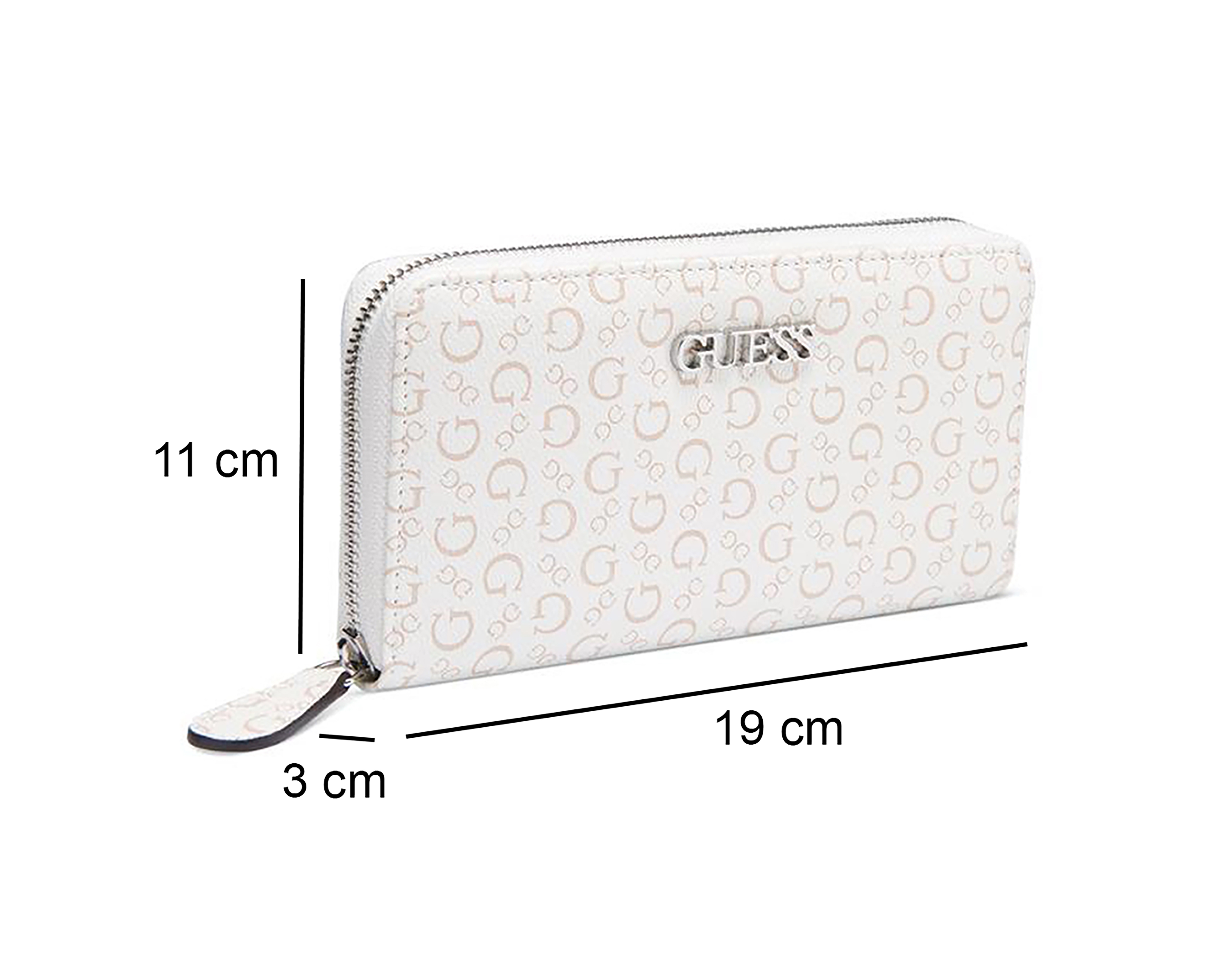Foto 5 | Foto 5 | Cartera para Mujer Guess Blanca