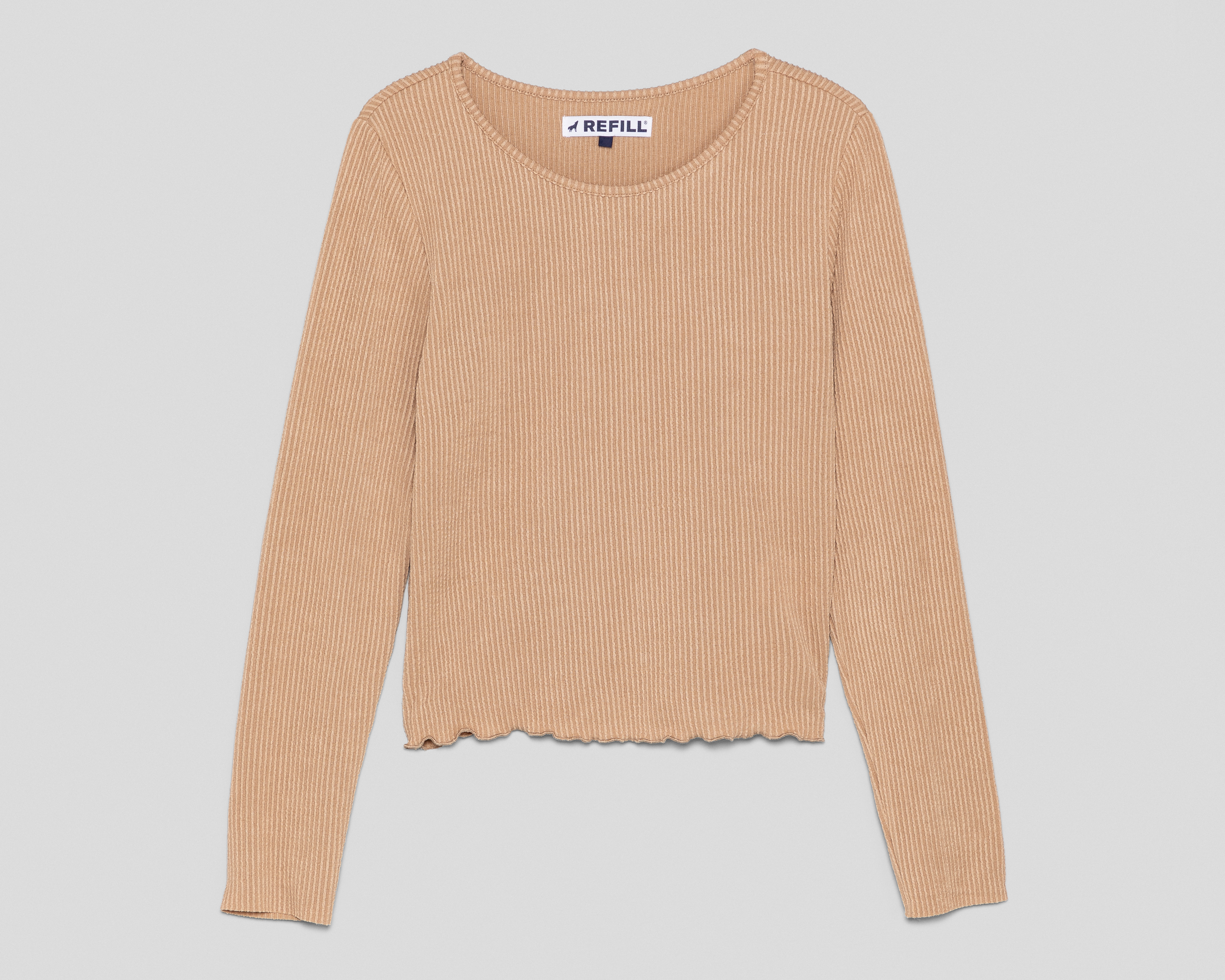 Playera Refill Manga Larga para Mujer