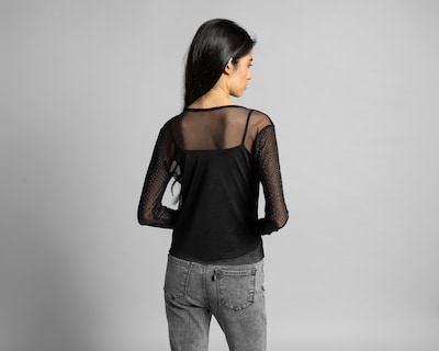 Foto 3 | Foto 3 | Playera Strona con Pedrería para Mujer