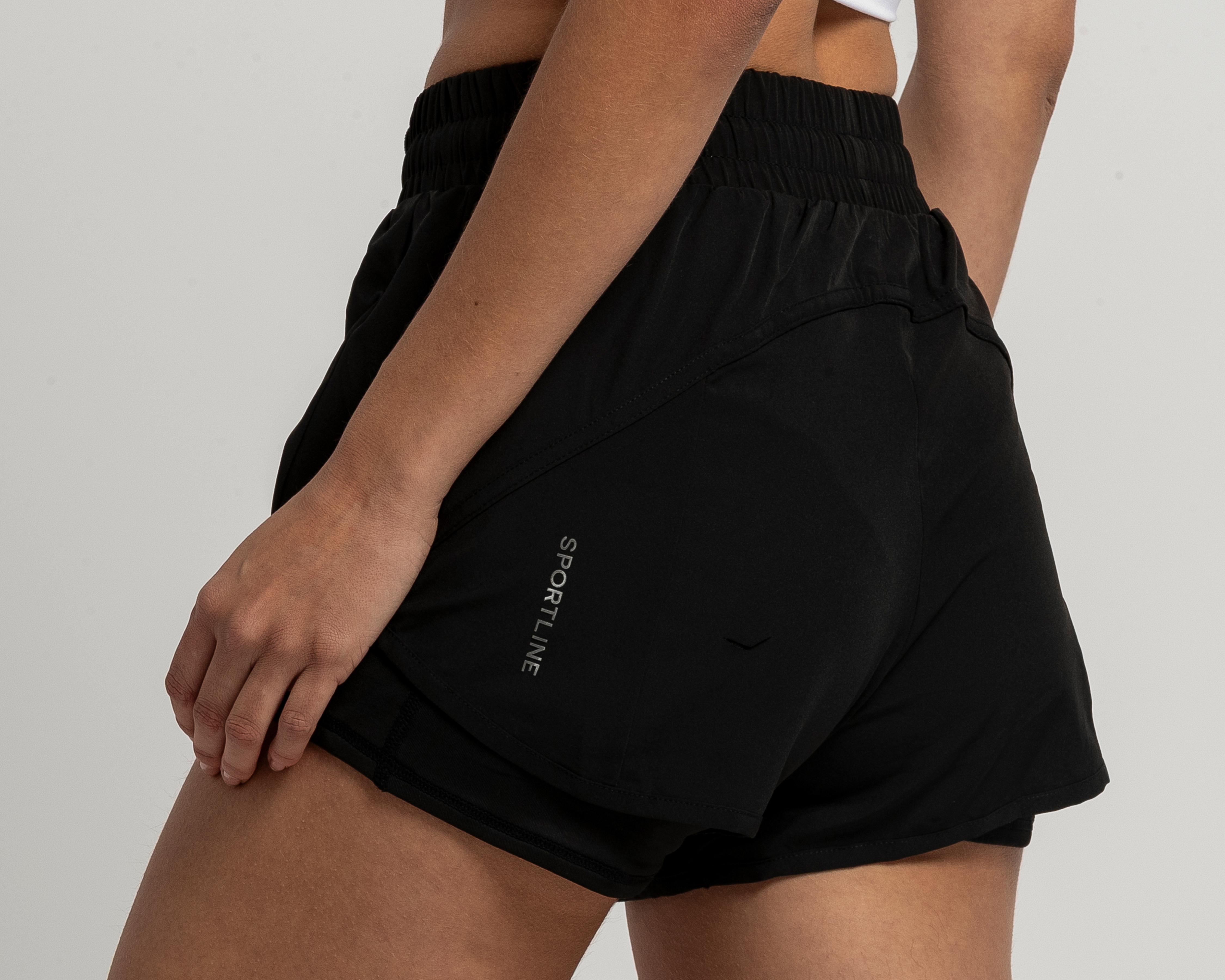 Foto 6 pulgar | Foto 5 | Short Deportivo Sportline para Mujer