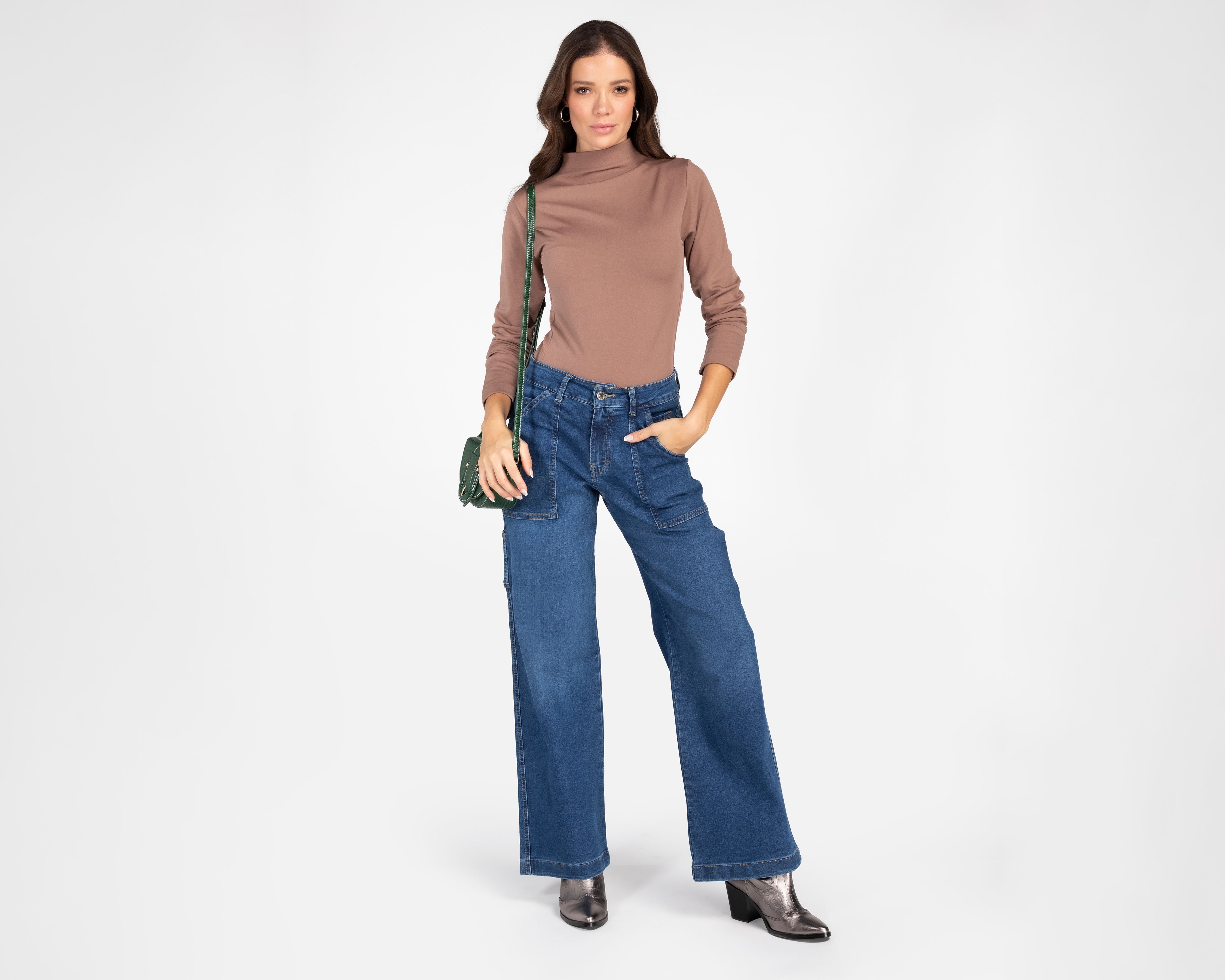 Foto 3 pulgar | Foto 2 | Playera Manga Larga Refill para Mujer