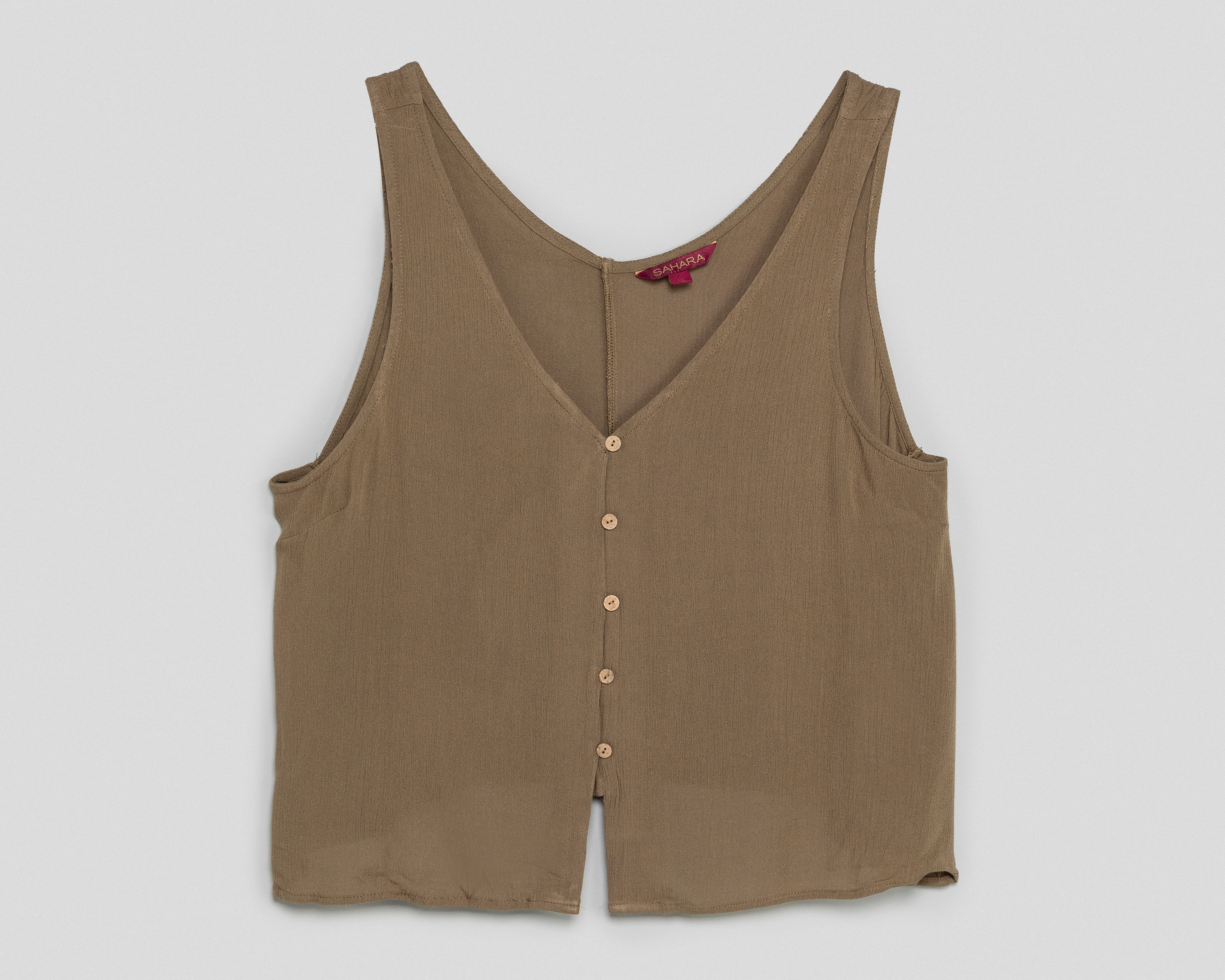 Foto 2 pulgar | Foto 1 | Blusa sin Mangas Sahara para Mujer