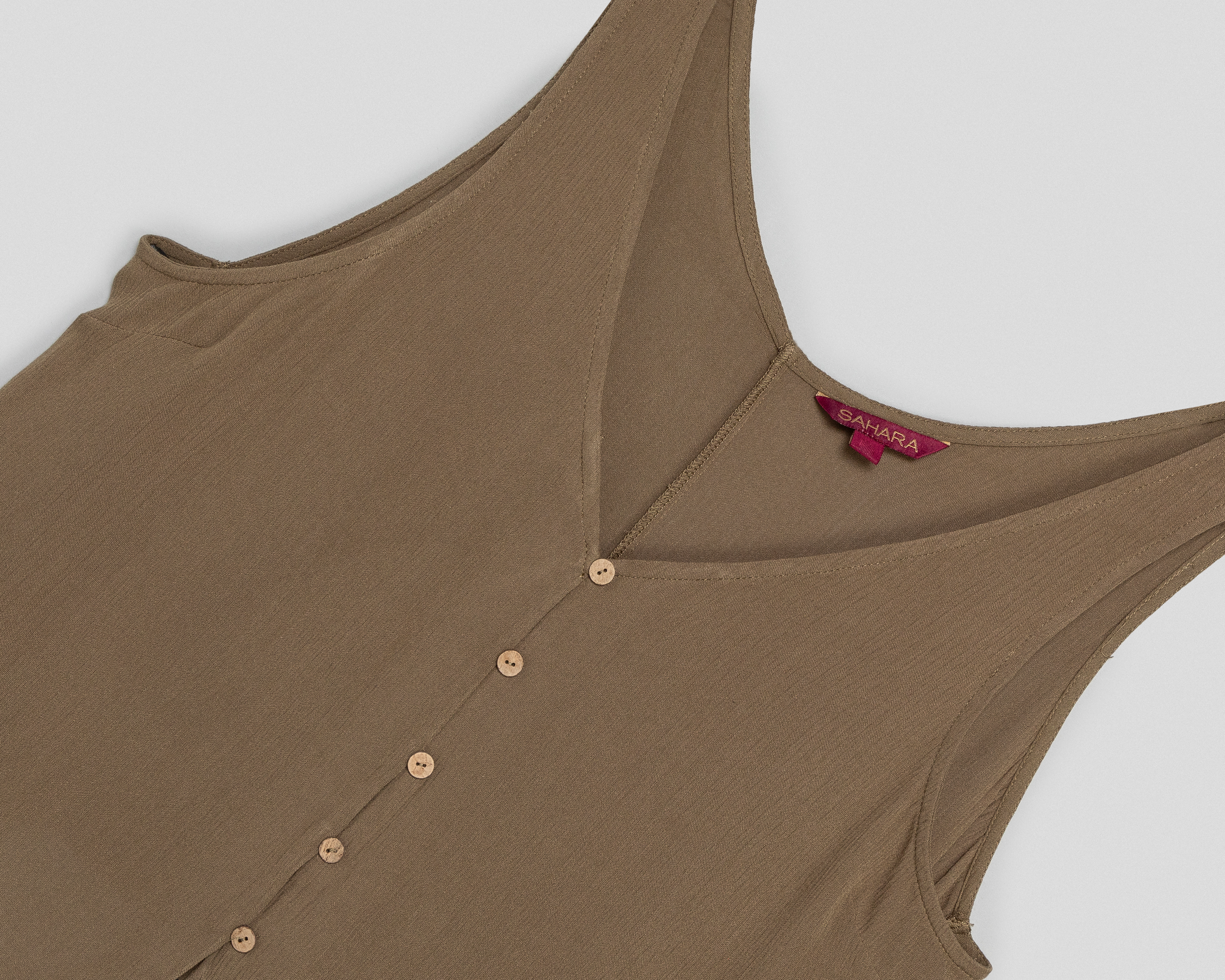 Foto 4 pulgar | Foto 3 | Blusa sin Mangas Sahara para Mujer