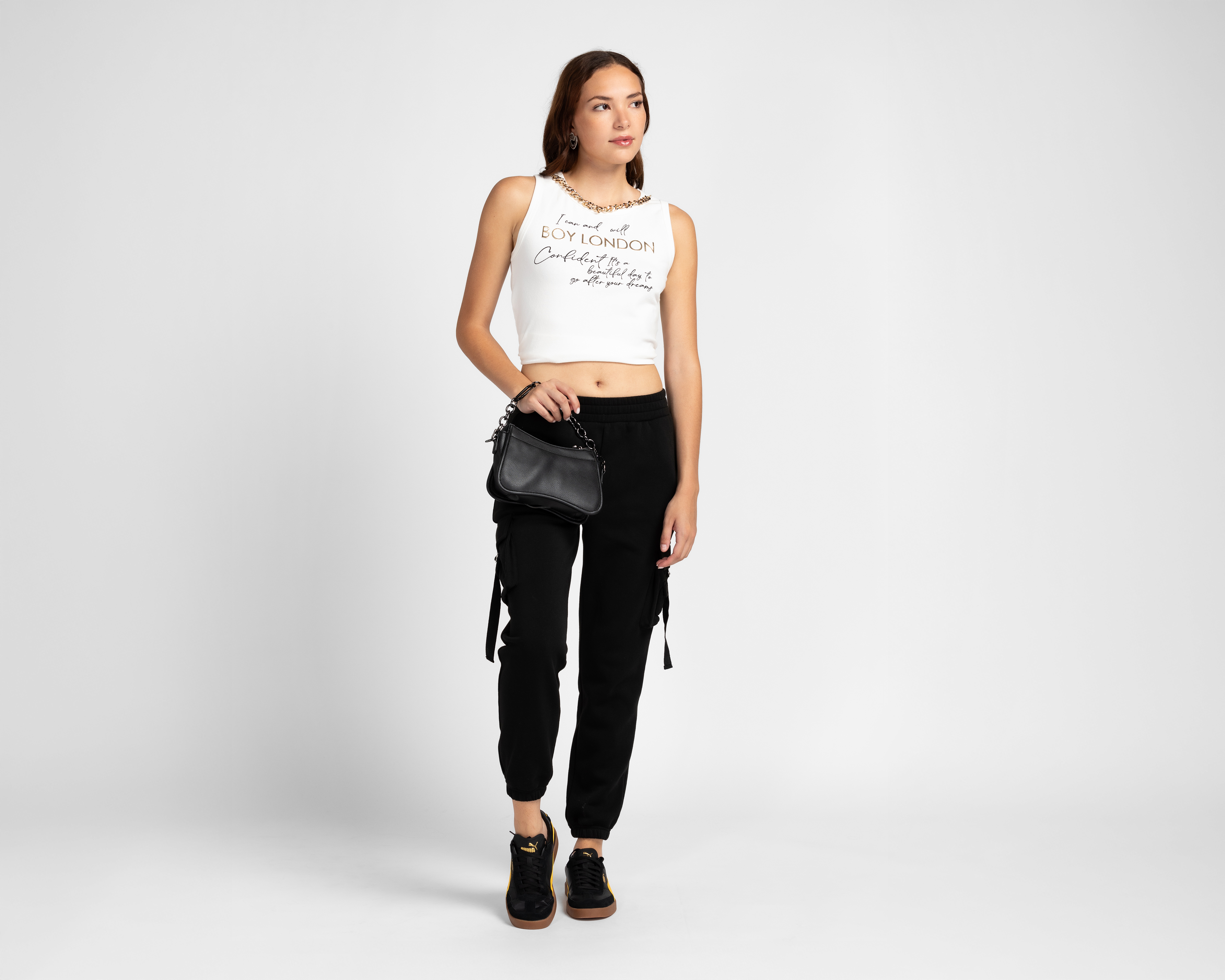 Foto 3 pulgar | Foto 2 | Playera Boy London Estampada para Mujer