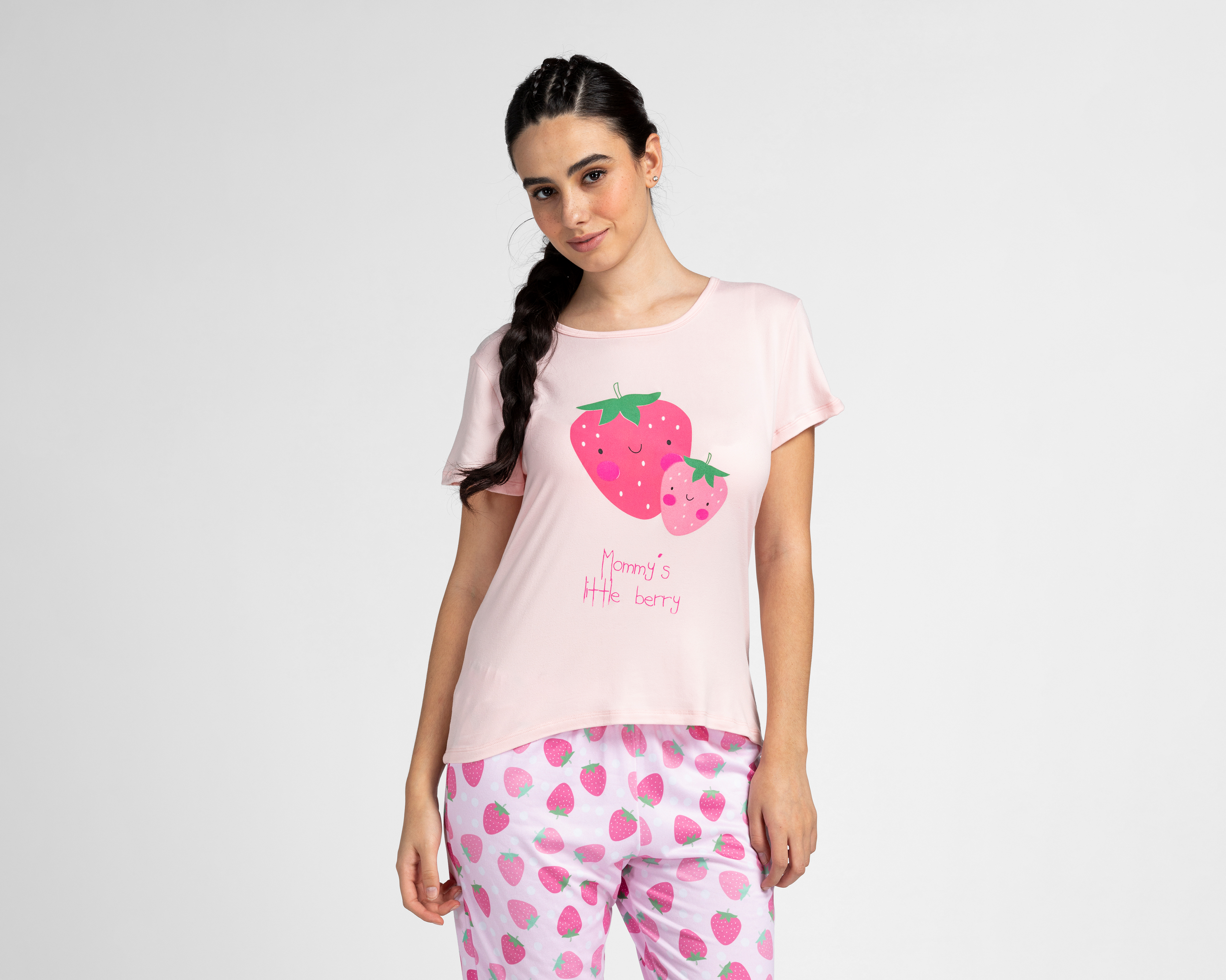 Foto 4 pulgar | Foto 3 | Pijama Activa Estampada para Mujer