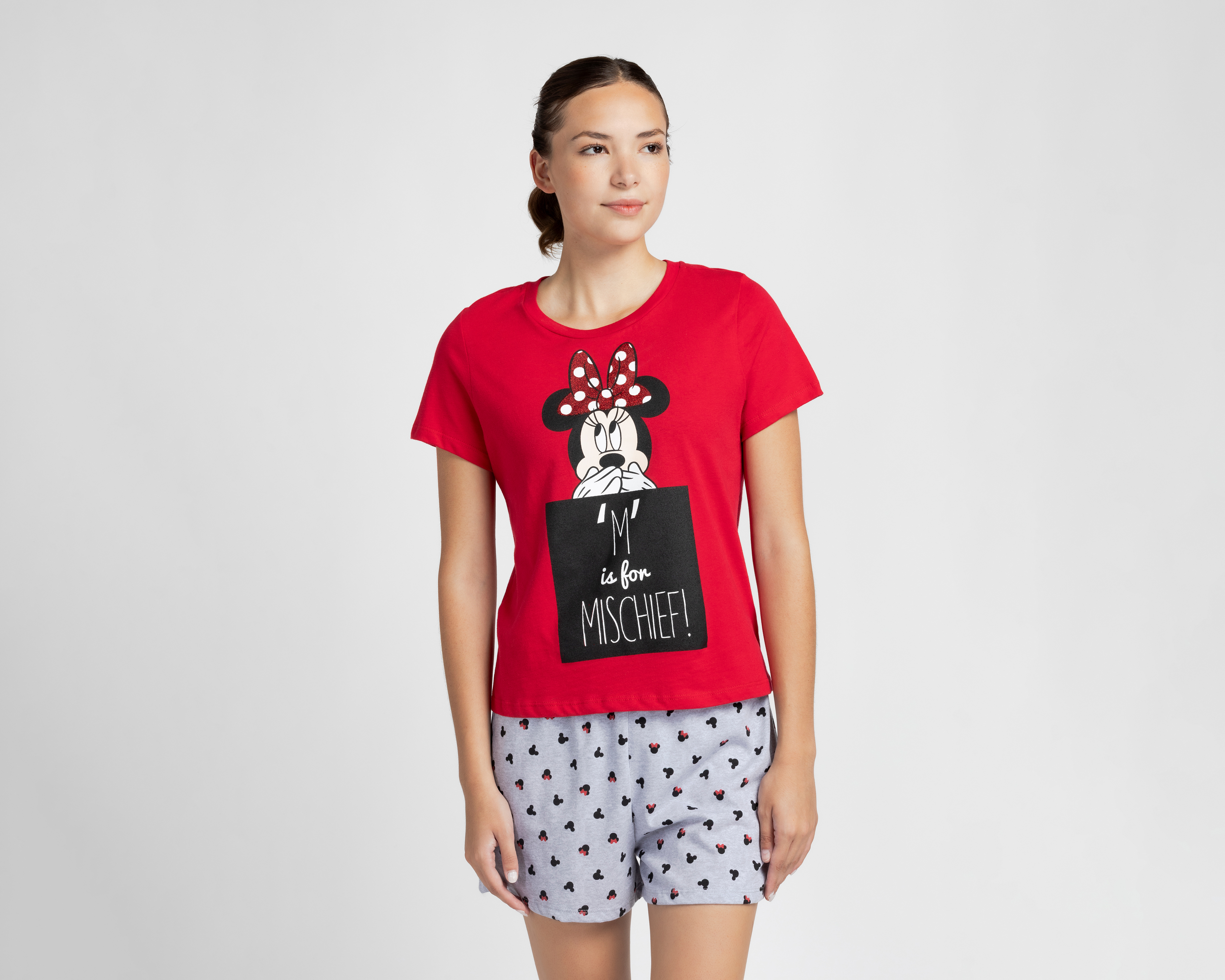 Foto 4 pulgar | Foto 3 | Pijama Disney Minnie Mouse Juvenil 2 Piezas