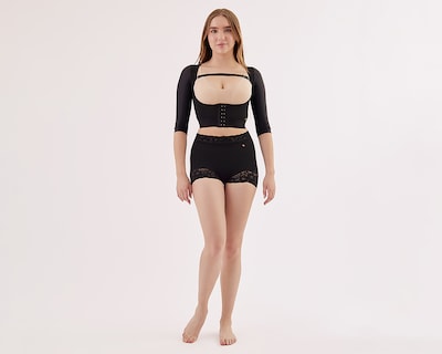 Foto 5 | Foto 5 | Faja tipo Bóxer Lanude Negra para Mujer