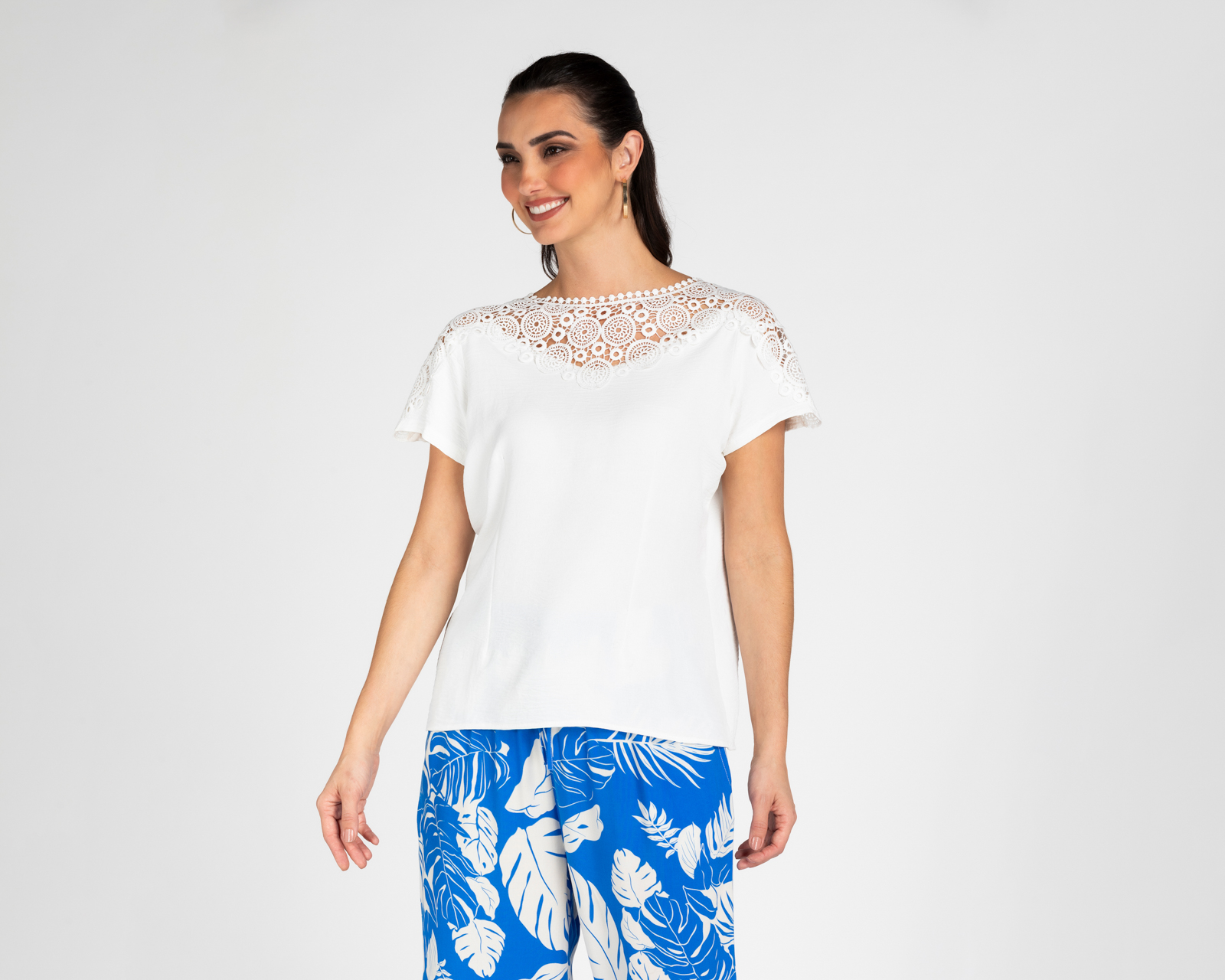 Foto 1 | Foto 1 | Blusa Lady Sun Blanca para Mujer