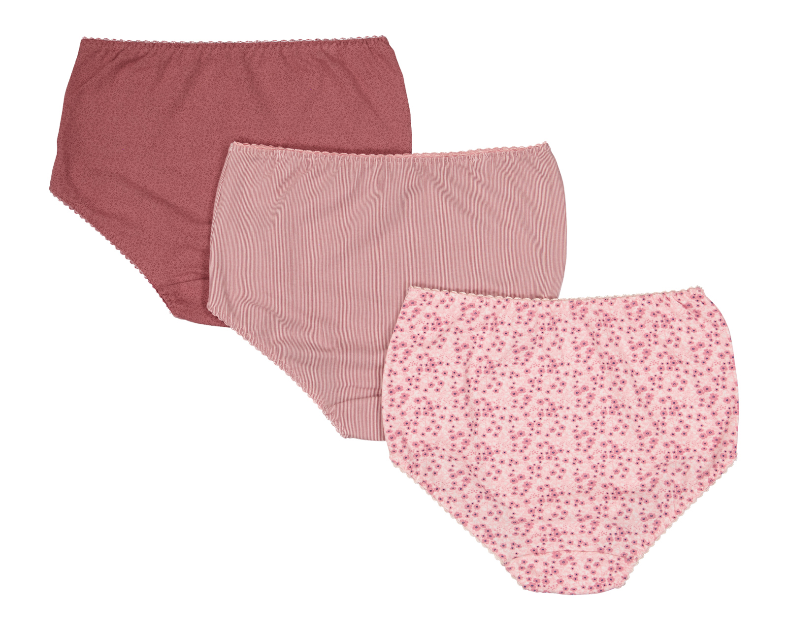 Foto 3 pulgar | Foto 2 | Pantaleta Estampada Emociones para Mujer 3 Piezas