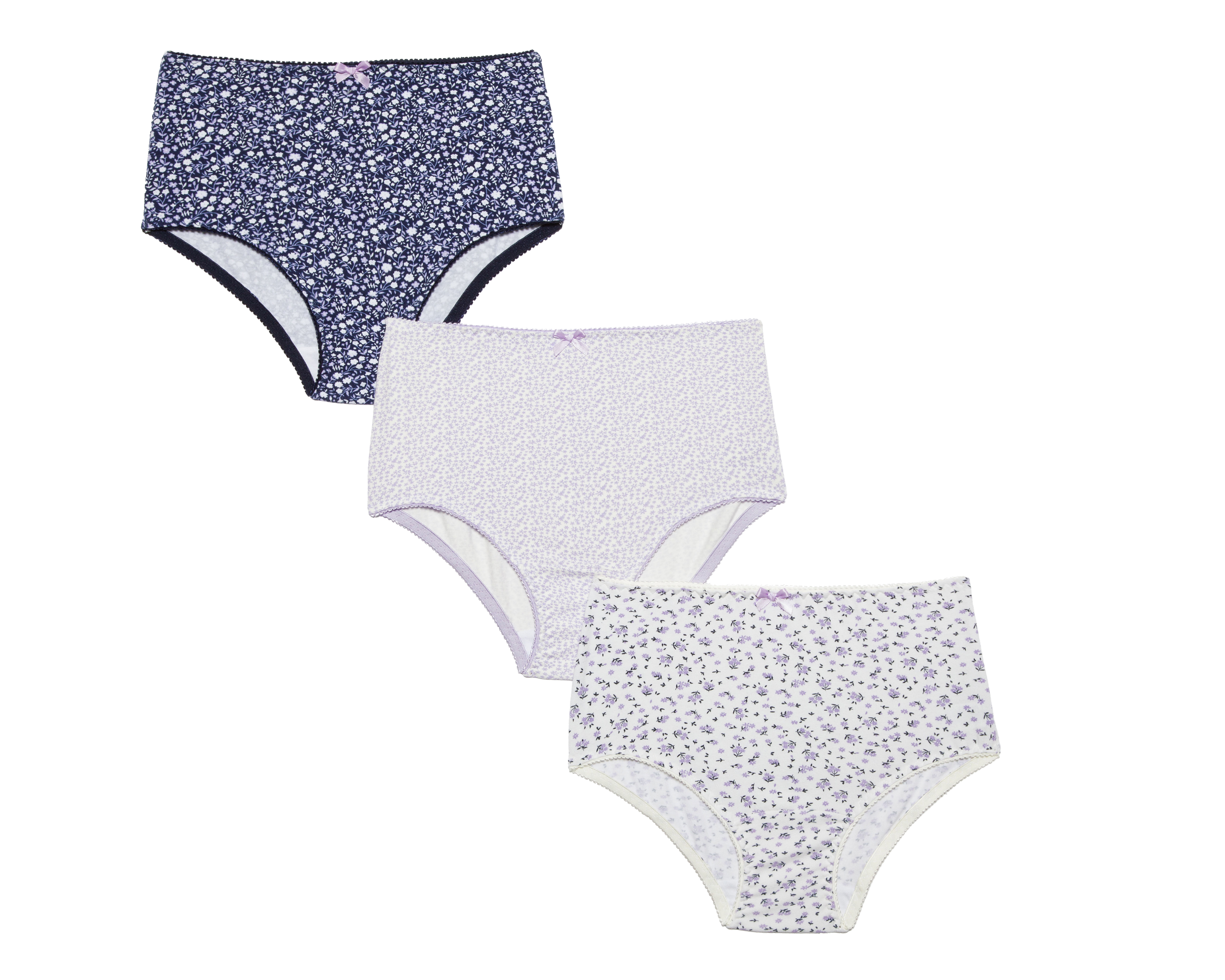 Foto 2 pulgar | Foto 1 | Pantaleta Estampada Emociones para Mujer 3 Piezas