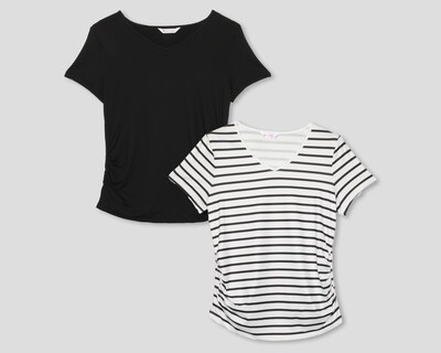 Foto 1 | Foto 1 | Playera de Maternidad Manga Corta Mamá Bella 2 Piezas