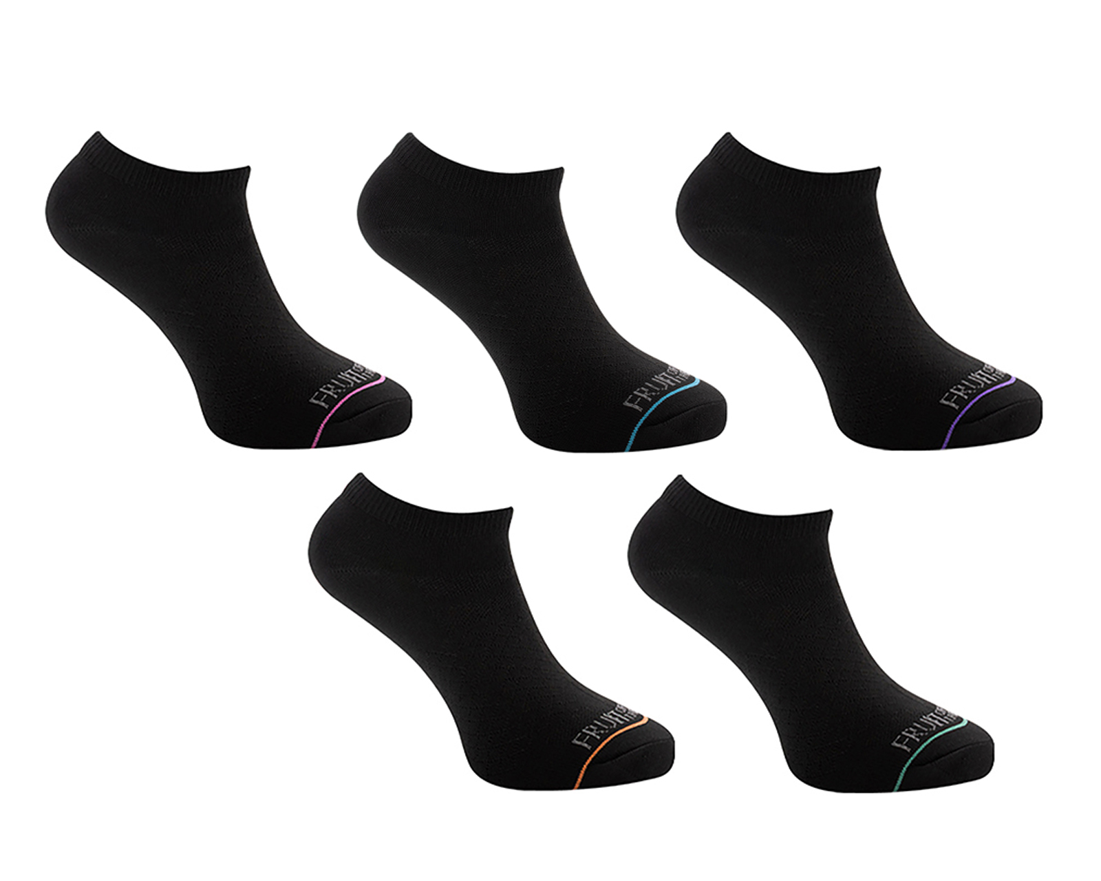 Calcetines Deportivos Fruit Of The Loom para Mujer 5 Pares