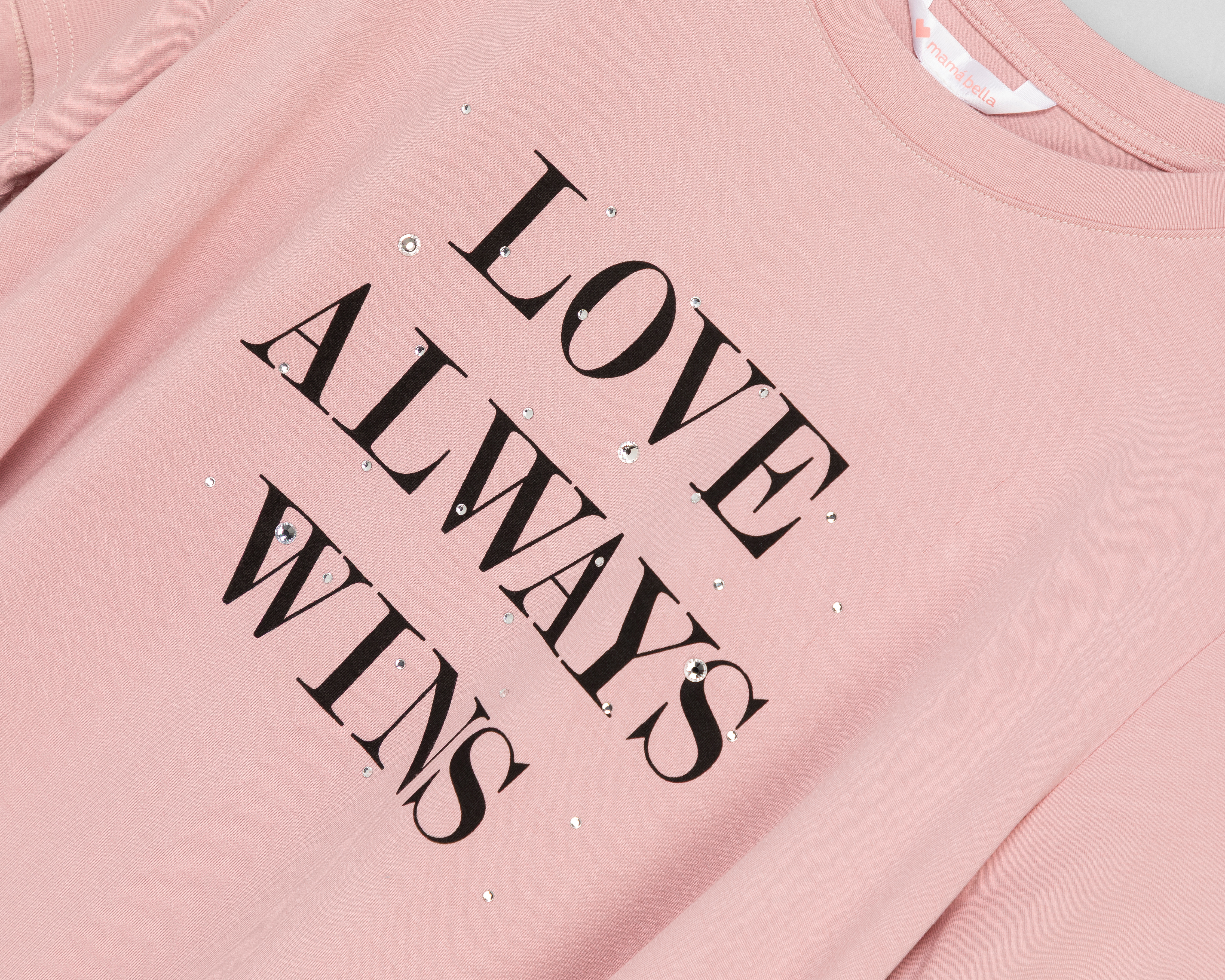 Foto 4 pulgar | Foto 3 | Playera de Maternidad Rosa Mamá Bella