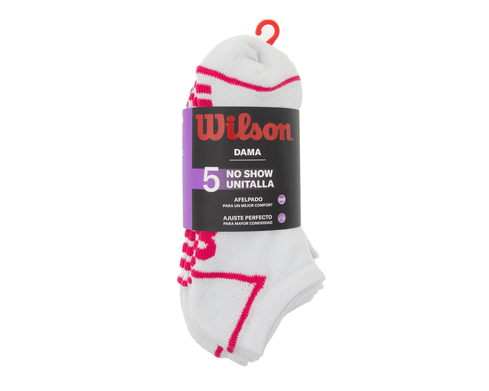 Foto 4 | Foto 4 | Calcetas Deportivas Wilson para Mujer 5 Pares