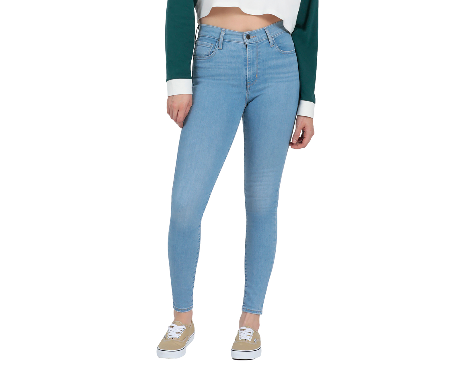 Jeans Super Skinny Levi's 720 High Rise para Mujer
