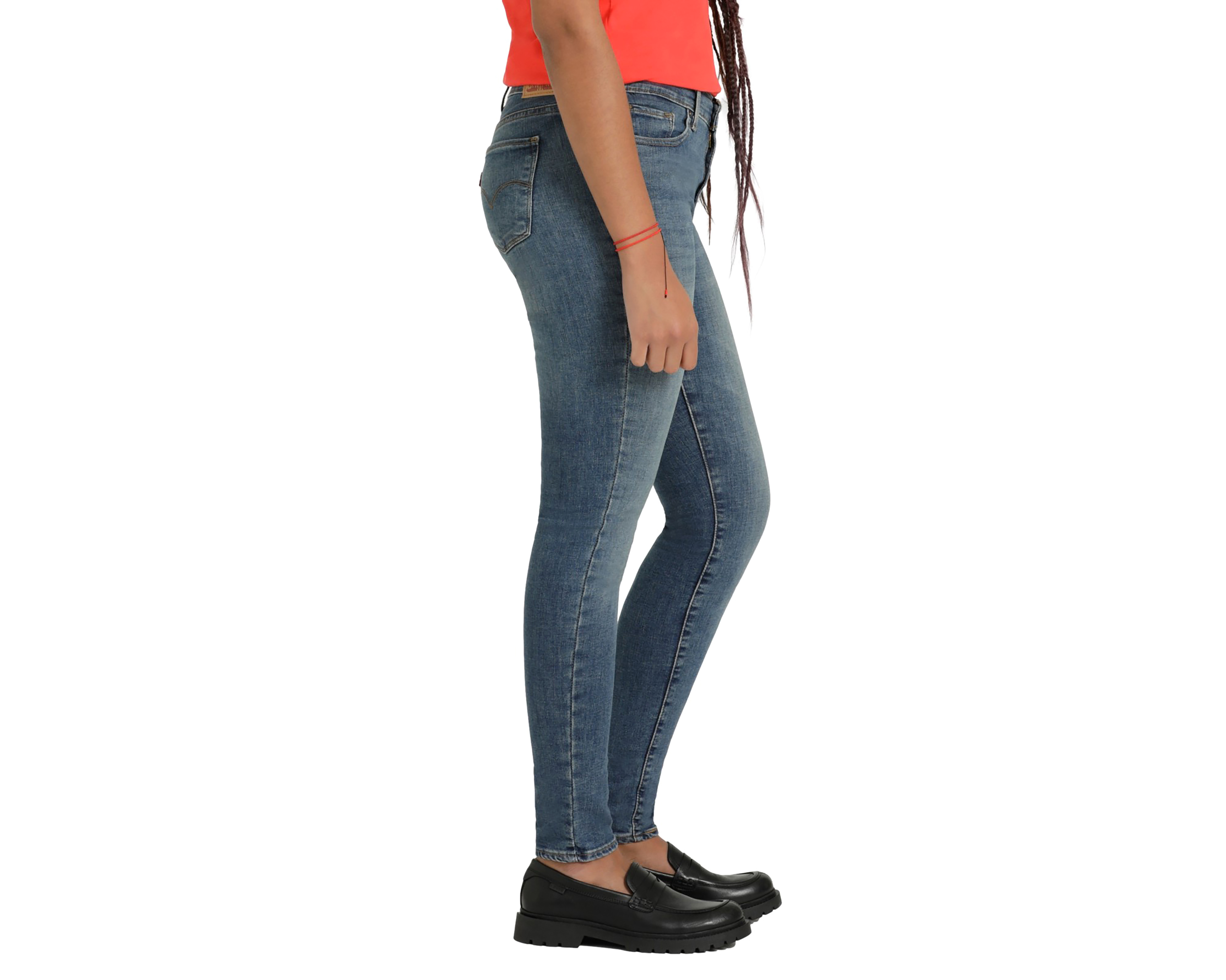 Foto 3 pulgar | Foto 2 | Jeans Levi's 310 Shapping Super Skinny Deslavados