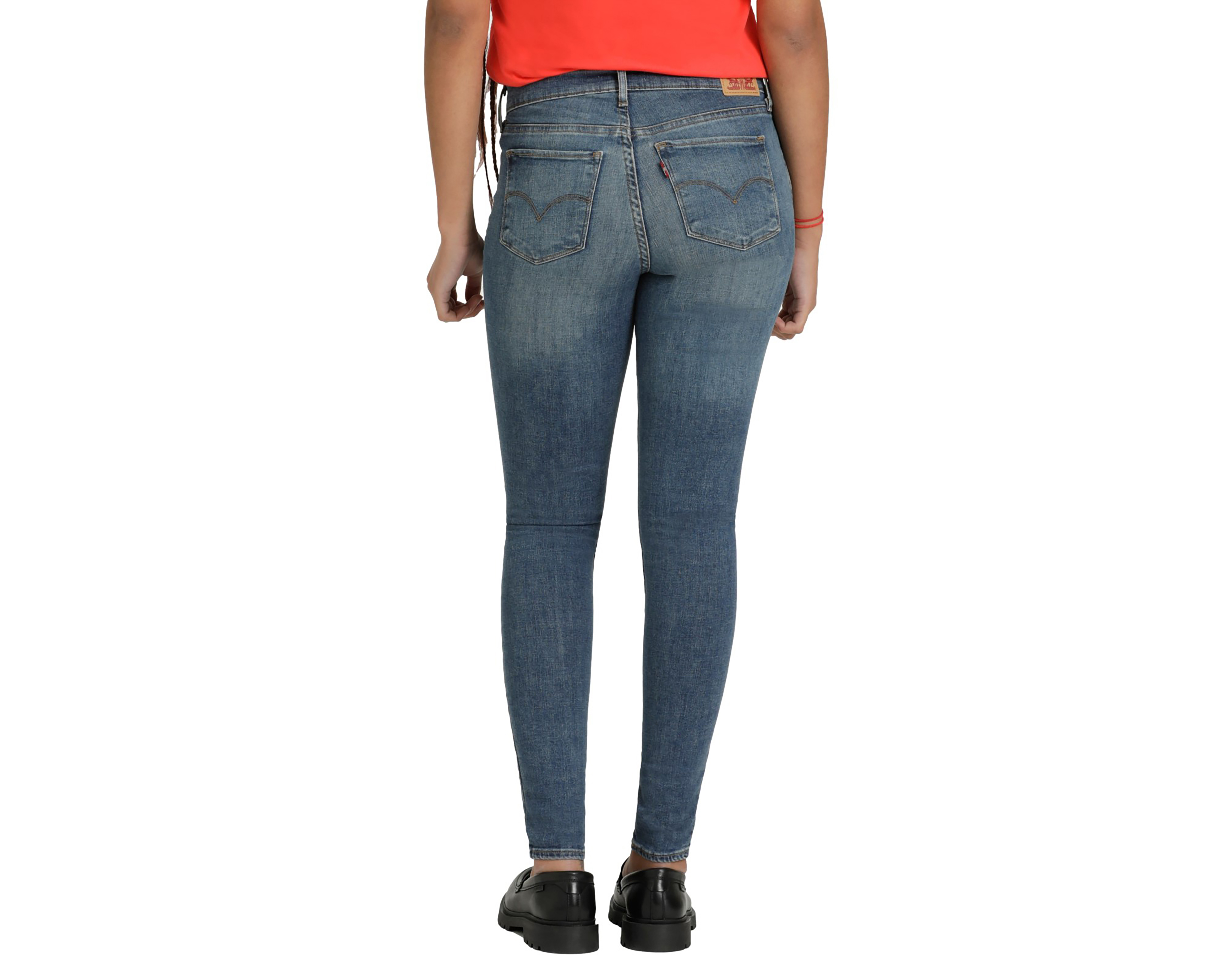 Foto 3 | Foto 3 | Jeans Levi's 310 Shapping Super Skinny Deslavados