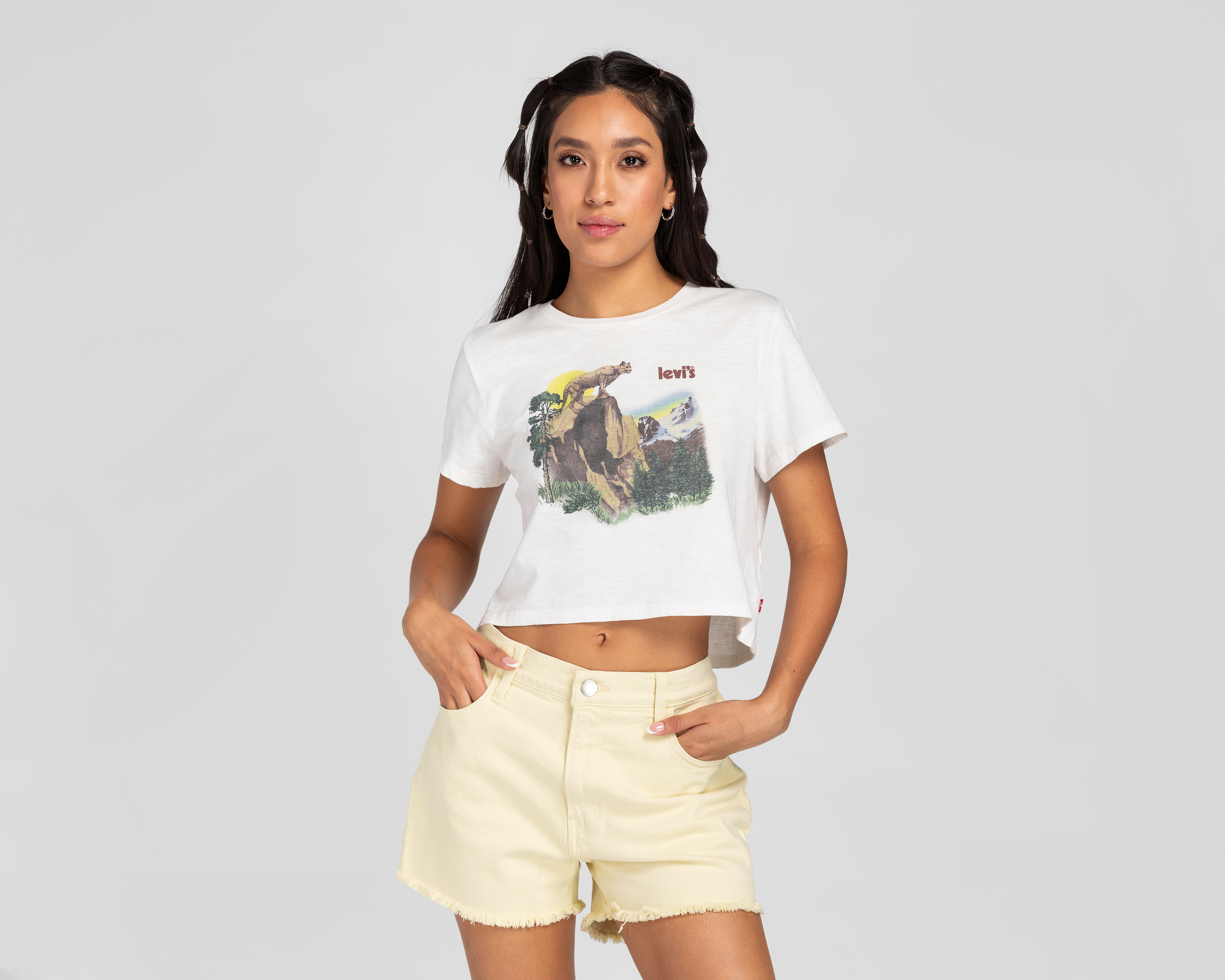 Playera Levi's Manga Corta Estampada