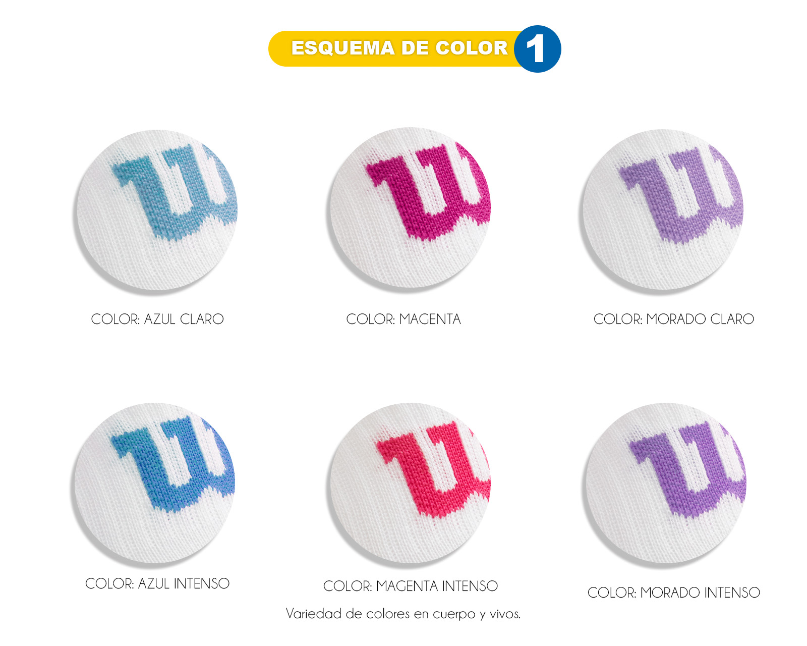 Foto 10 pulgar | Foto 9 | Calcetas Deportivas Wilson para Mujer 6 Pares