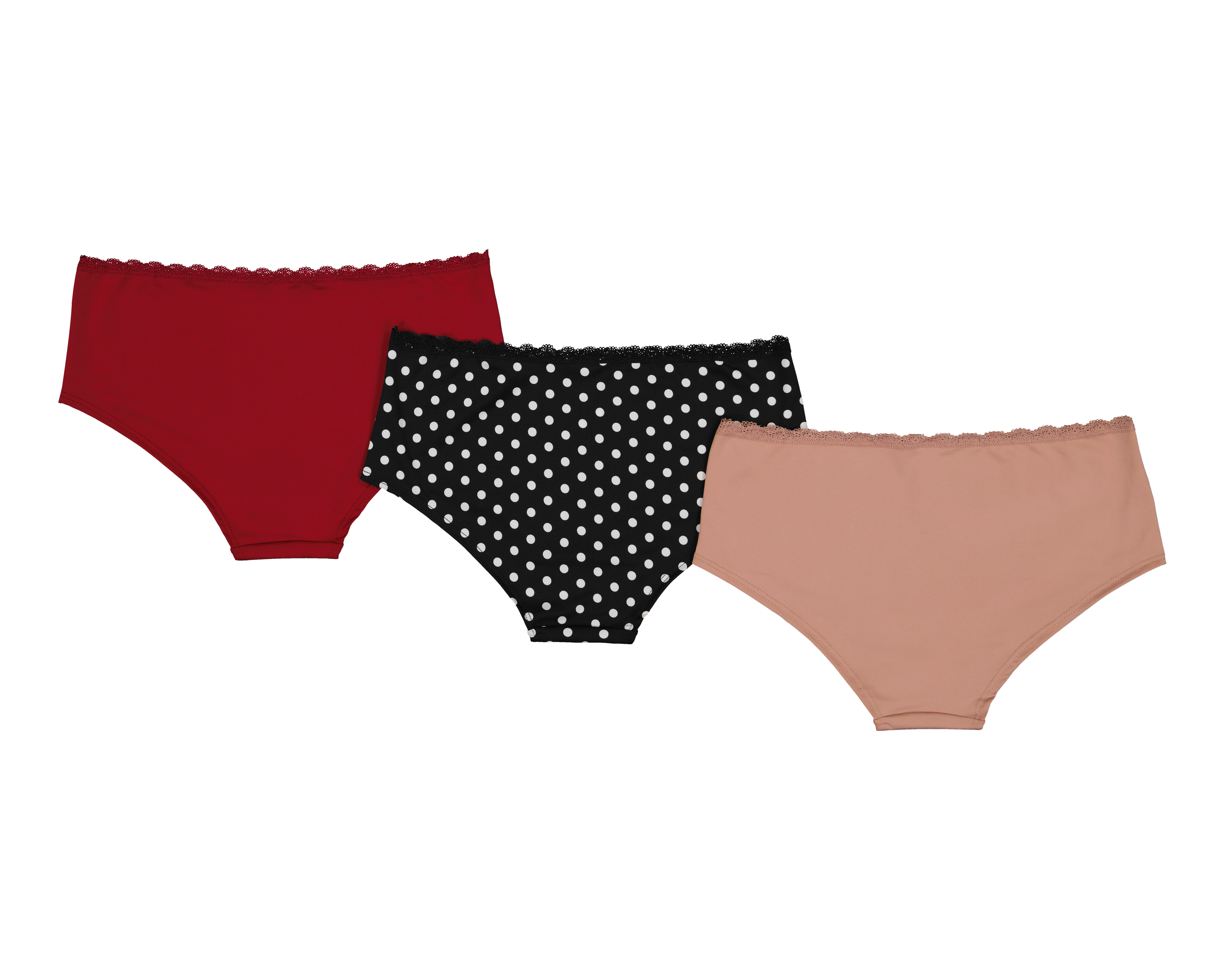 Foto 2 | Foto 2 | Bóxer Multicolor Frescura para Mujer 3 Piezas