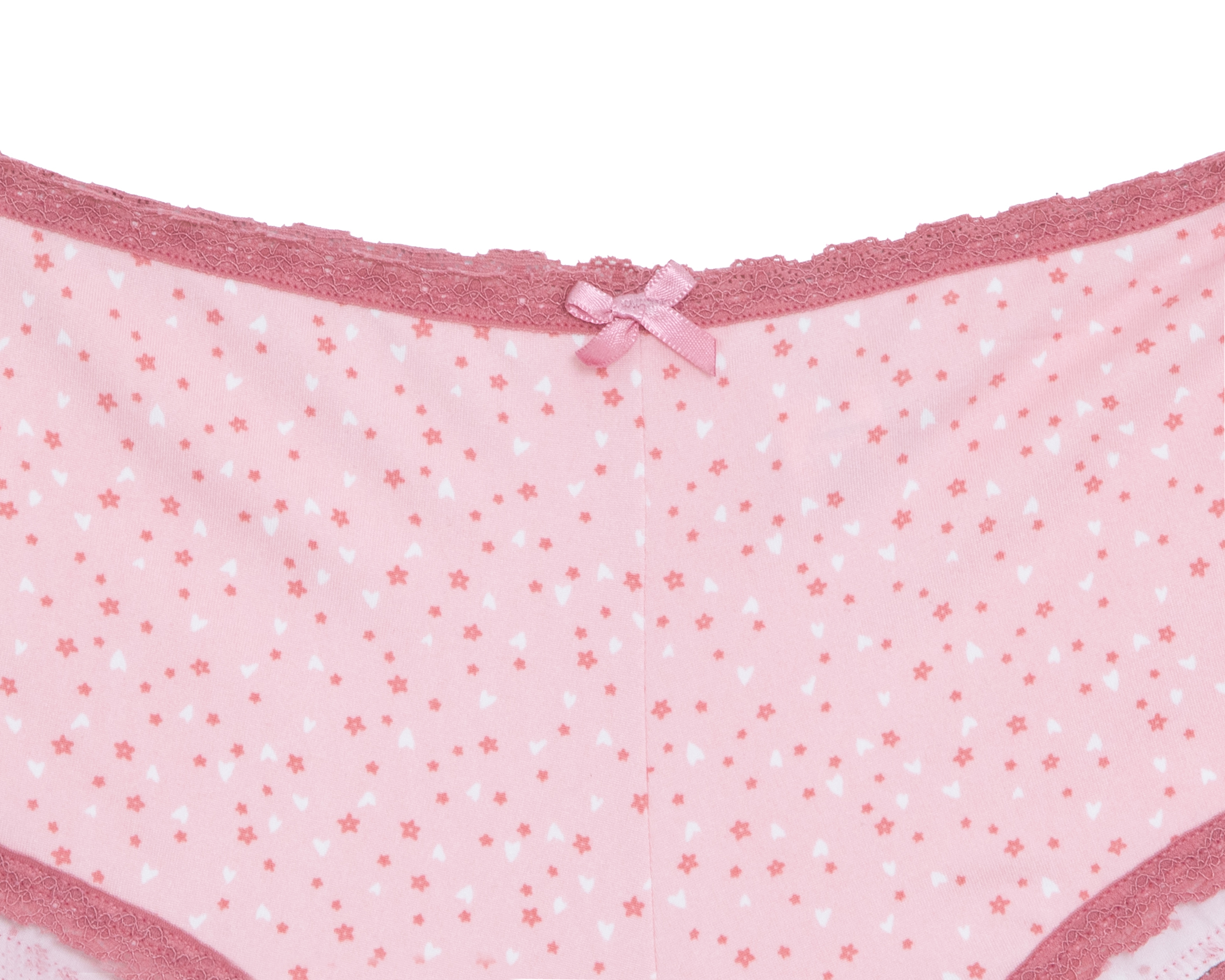 Foto 4 pulgar | Foto 3 | Bóxer con Encaje Frescura para Mujer 3 Piezas