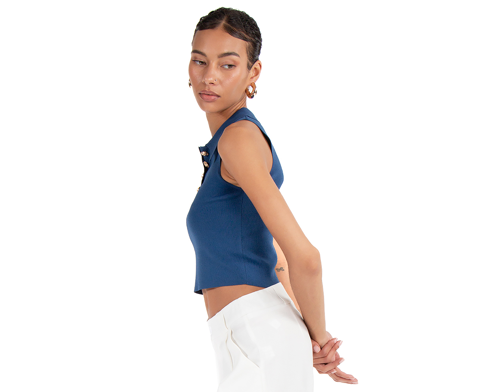 Foto 3 pulgar | Foto 2 | Blusa sin Mangas Forever 21 para Mujer