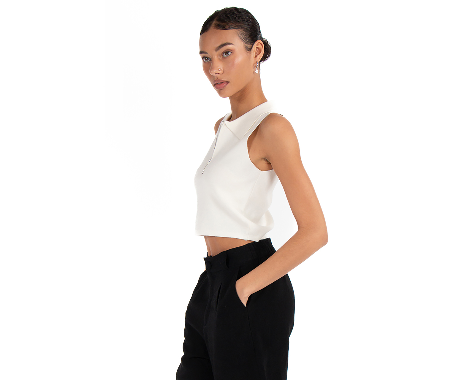 Foto 3 pulgar | Foto 2 | Blusa sin Mangas Forever 21 para Mujer