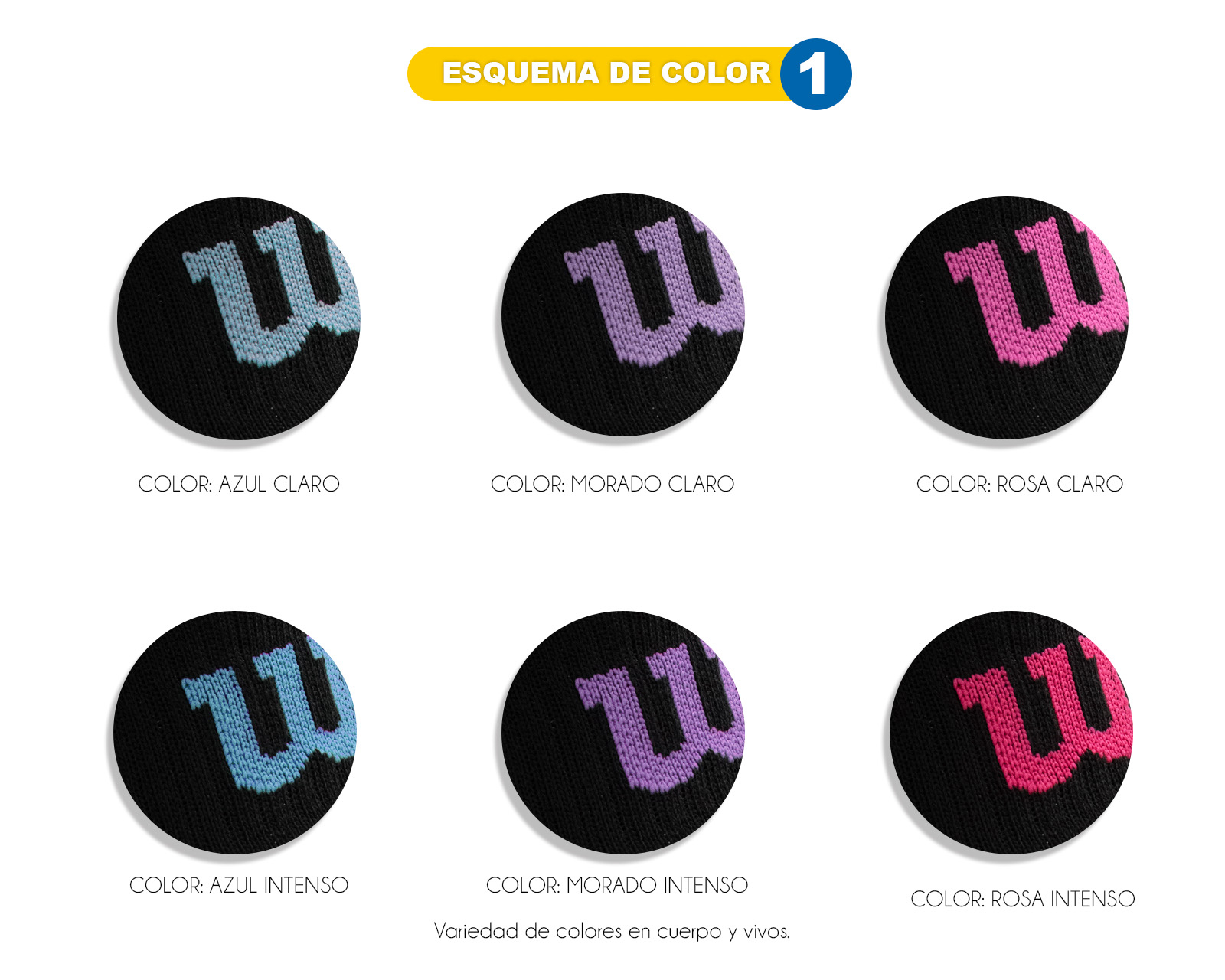 Foto 9 | Foto 9 | Calcetas Deportivas Wilson para Mujer 6 Pares