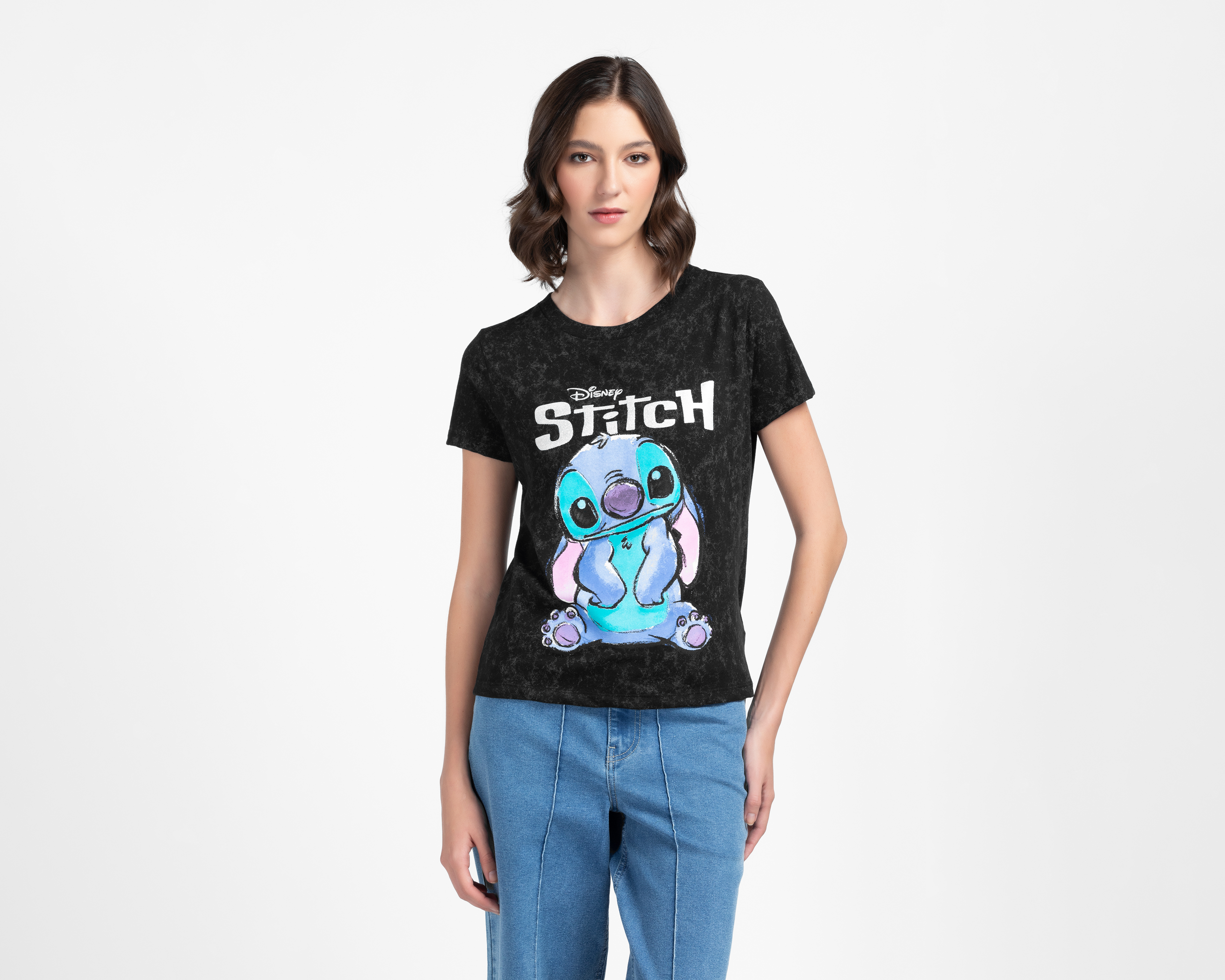 Foto 2 pulgar | Foto 1 | Playera Lilo & Stitch Disney para Mujer