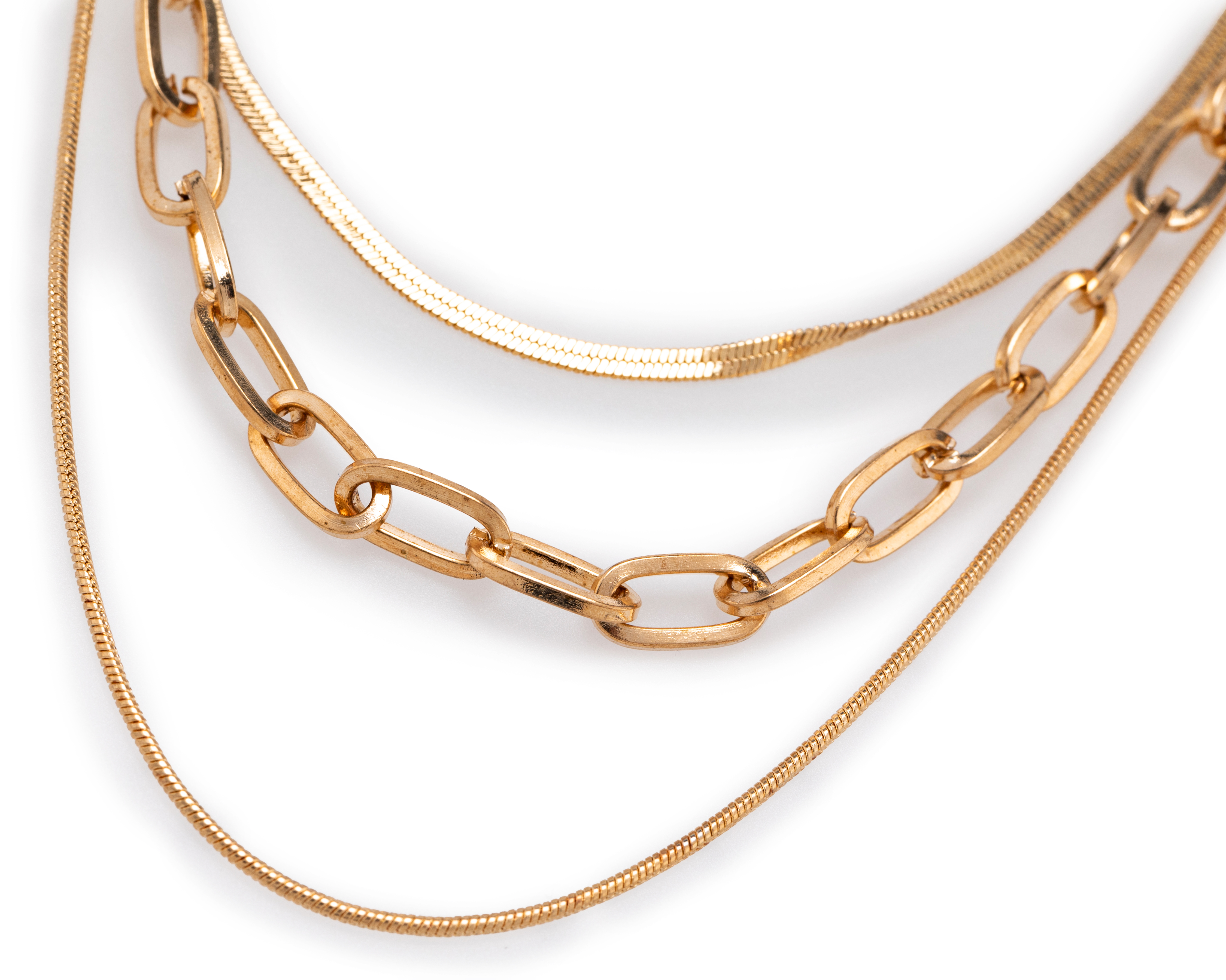Foto 4 pulgar | Foto 3 | Collar de Metal Jennifer Lopez